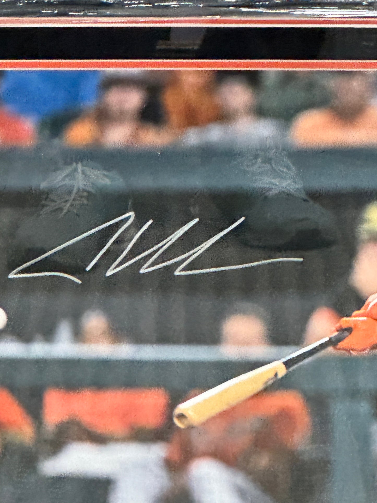 Adley Rutschman Signed Framed 16x20 Baltimore Orioles Photo Fanatics Batting