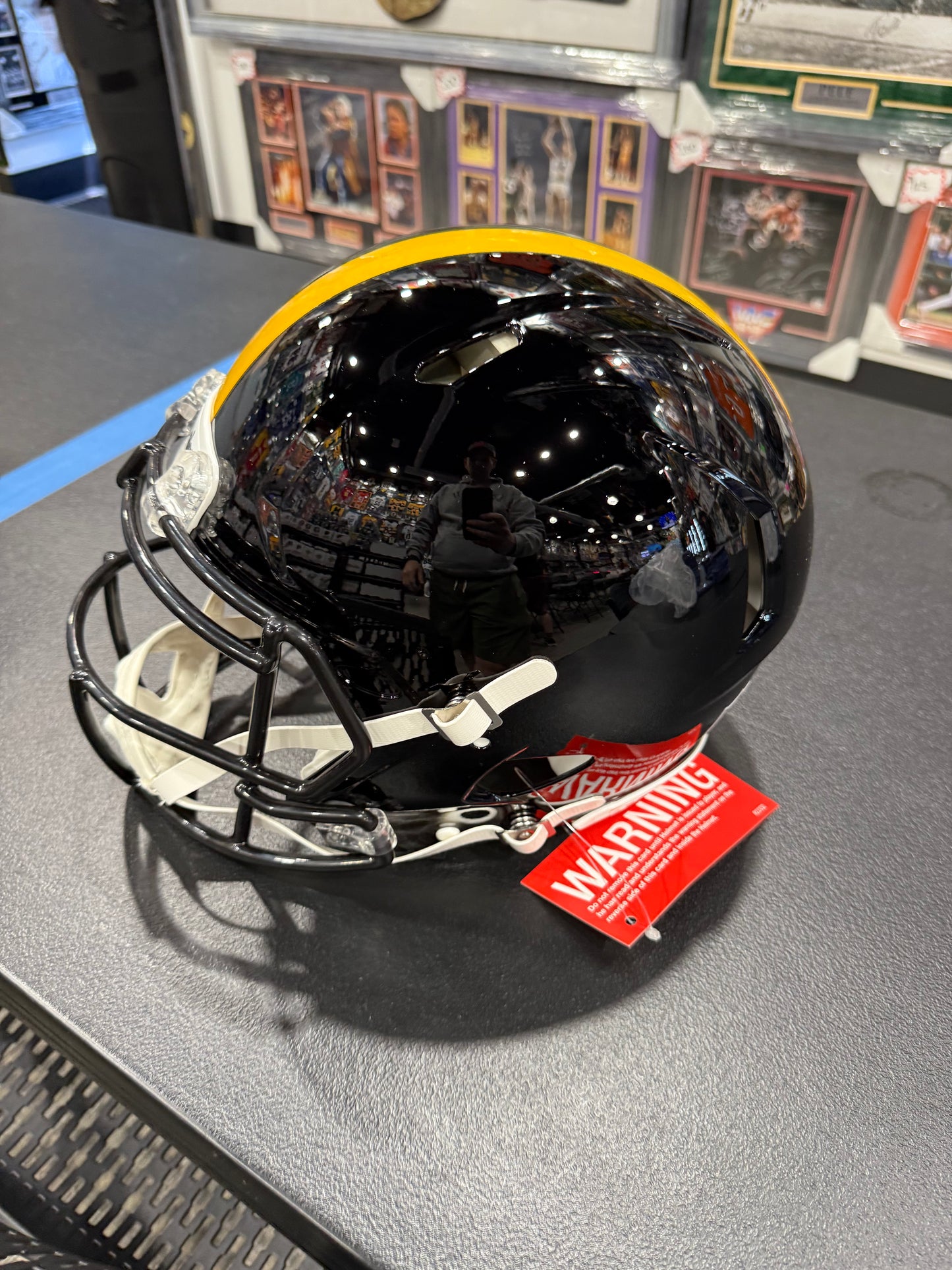 TJ Watt Autographed Full Size Authentic Speed Helmet Steelers Authentic