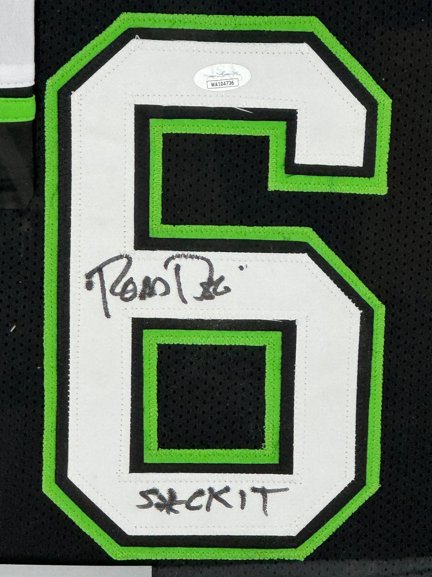 Road Dogg Signed Framed Degeneration X Custom Jersey JSA WWE