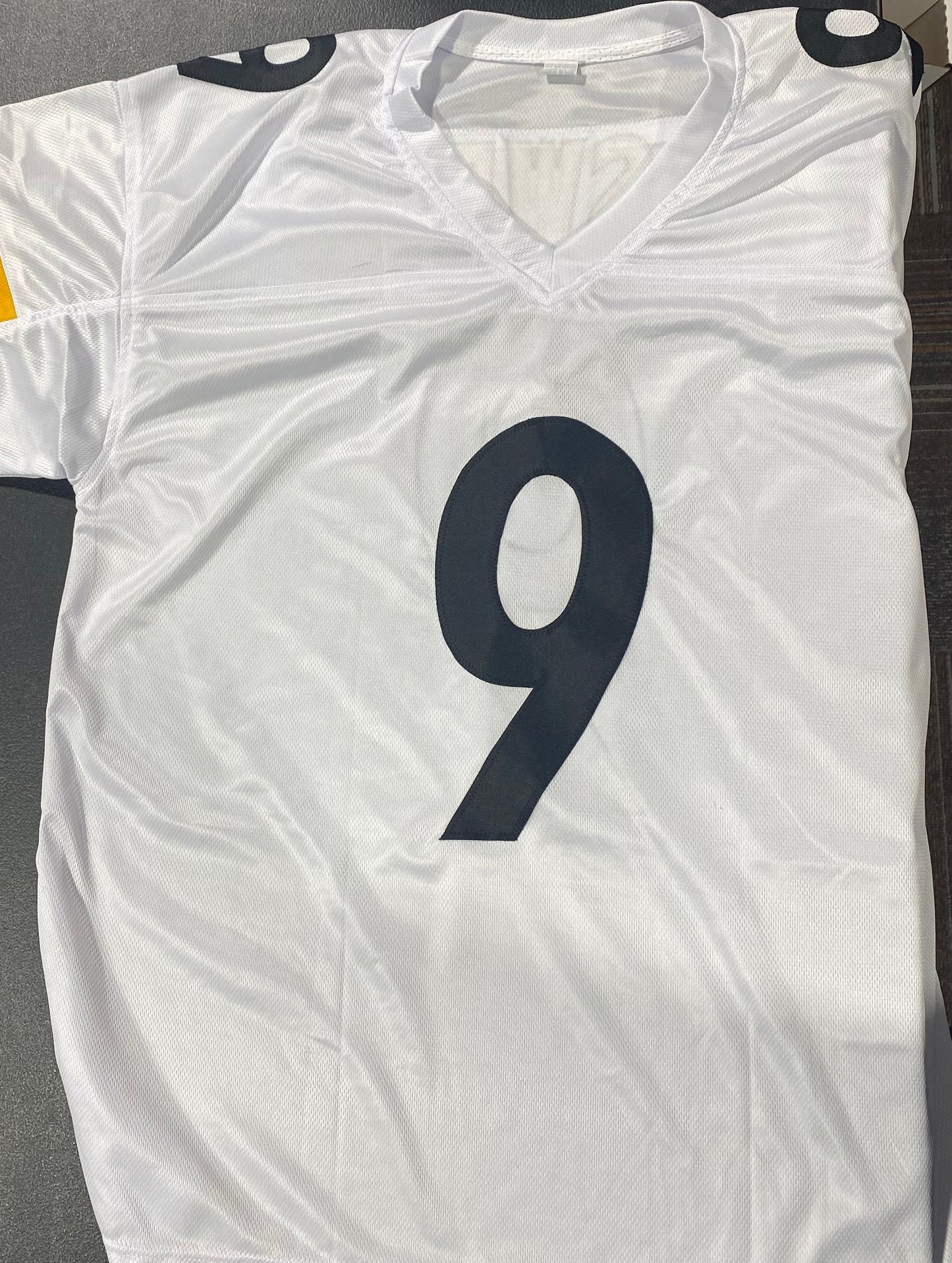 Chris Boswell signed Pittsburgh Steelers Custom Jersey Size Large JSA Authenticated White