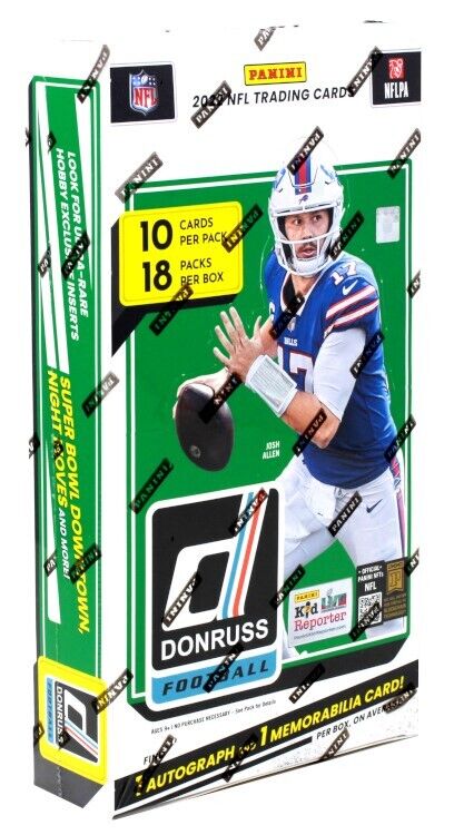 2022 Panini Donruss Football Factory Sealed Hobby Box