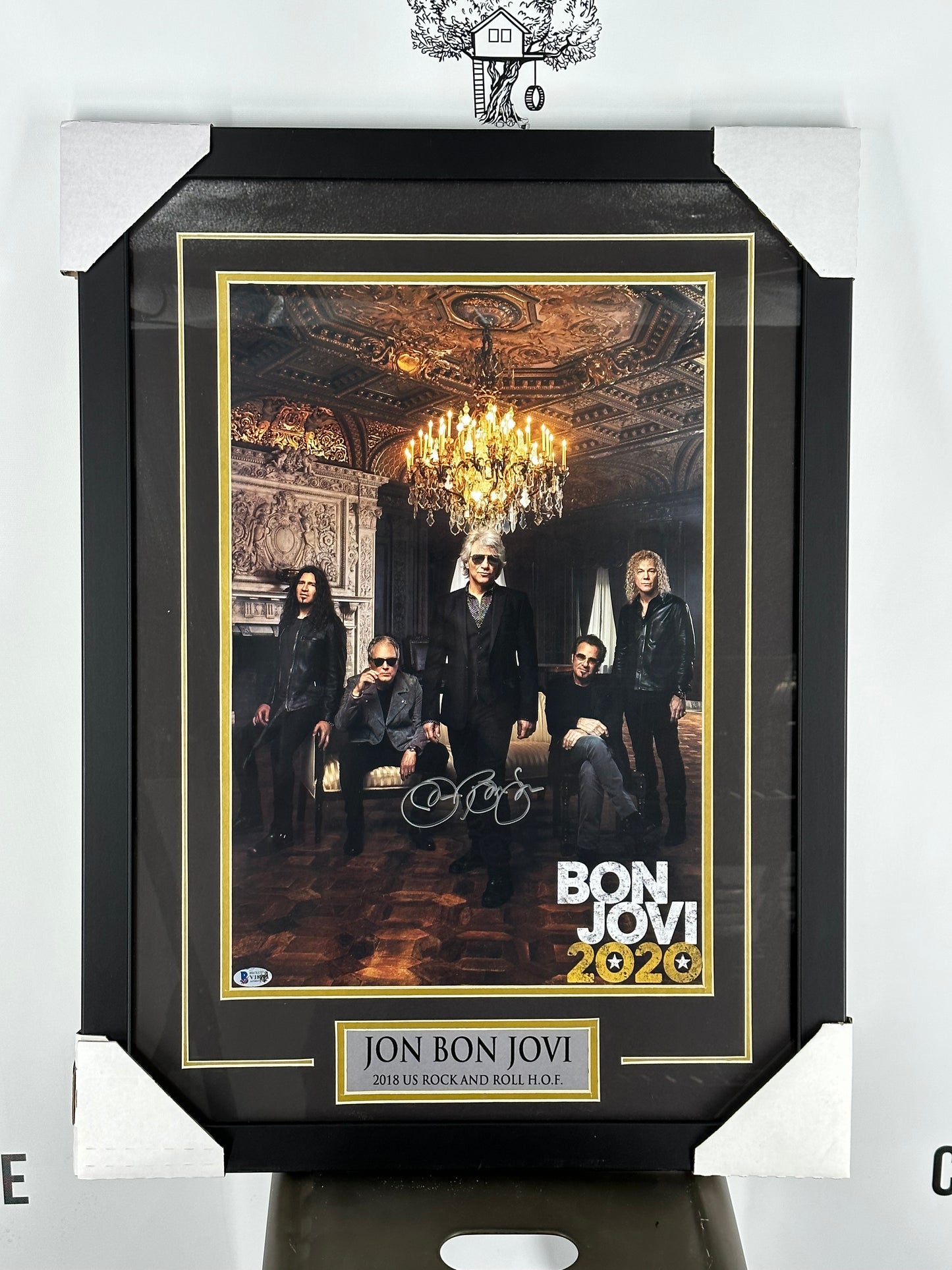 Jon Bon Jovi Autograph Signed Poster Big Beckett Authenticated