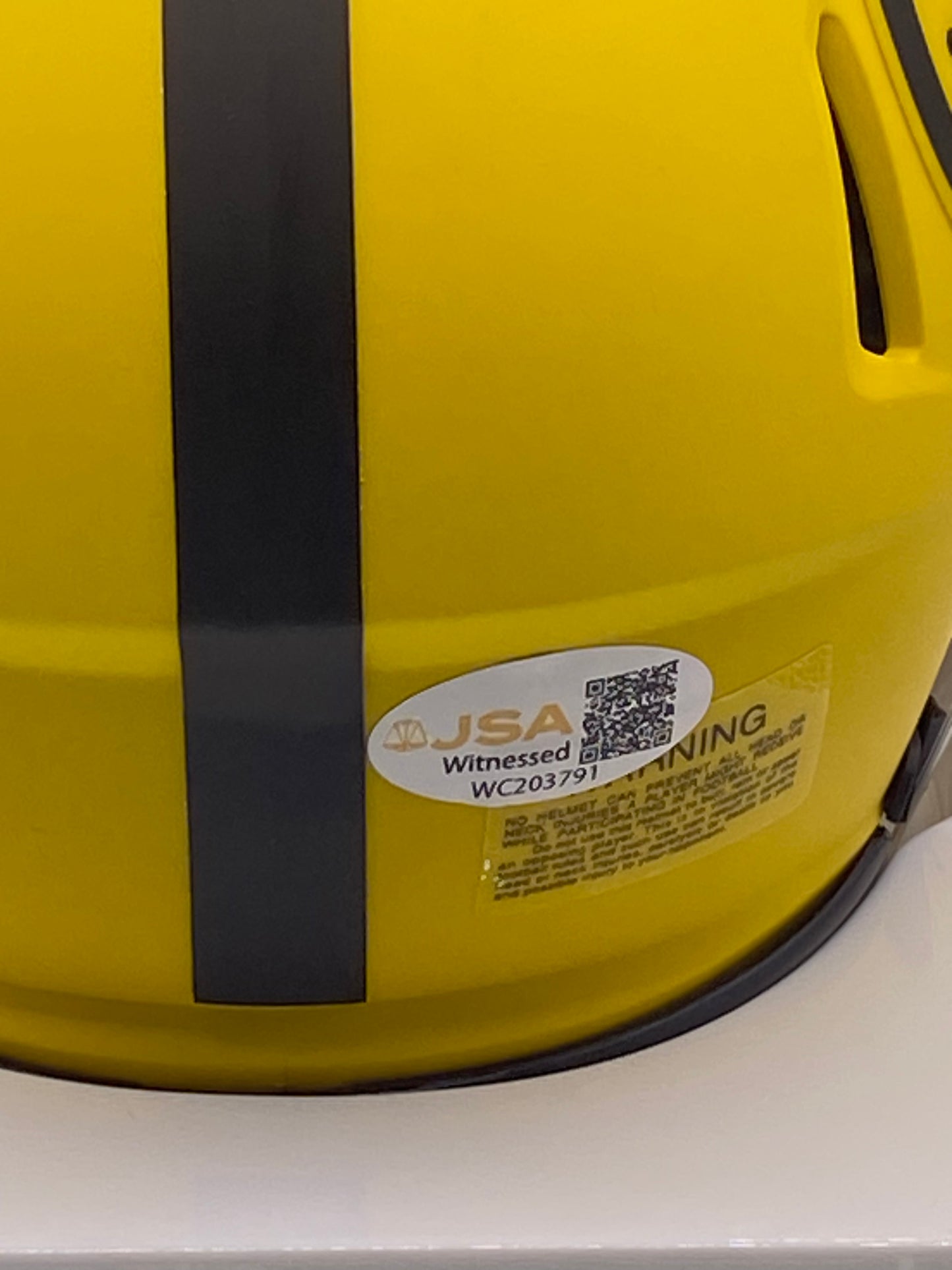 Chris Boswell signed Pittsburgh Steelers Rave Mini Helmet JSA