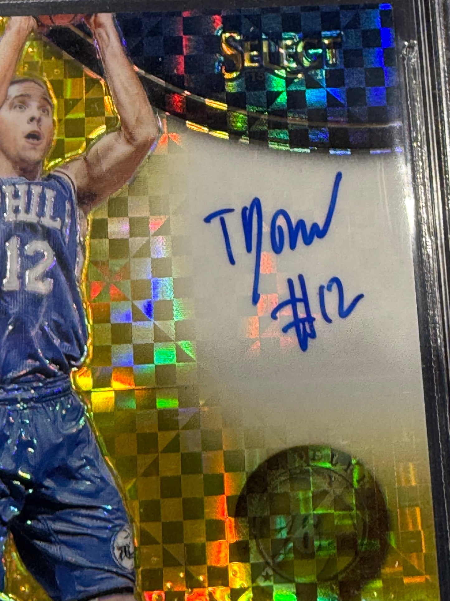 2015-16 Panini Select Rookie Signatures T.J. McConnell Auto /10 BGS 9.5 Philly