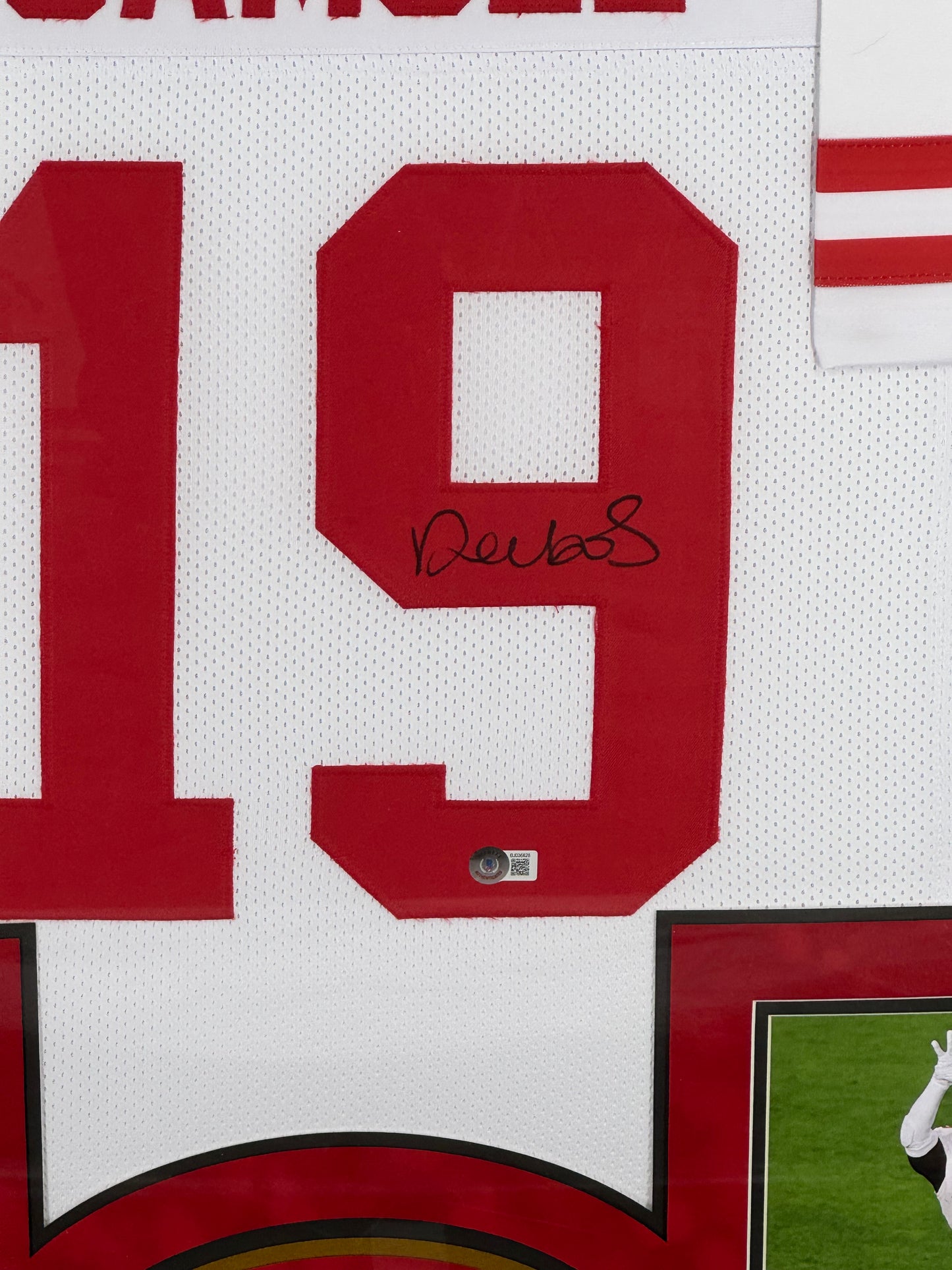Deebo Samuel Signed Framed Jersey Beckett San Francisco 49ers