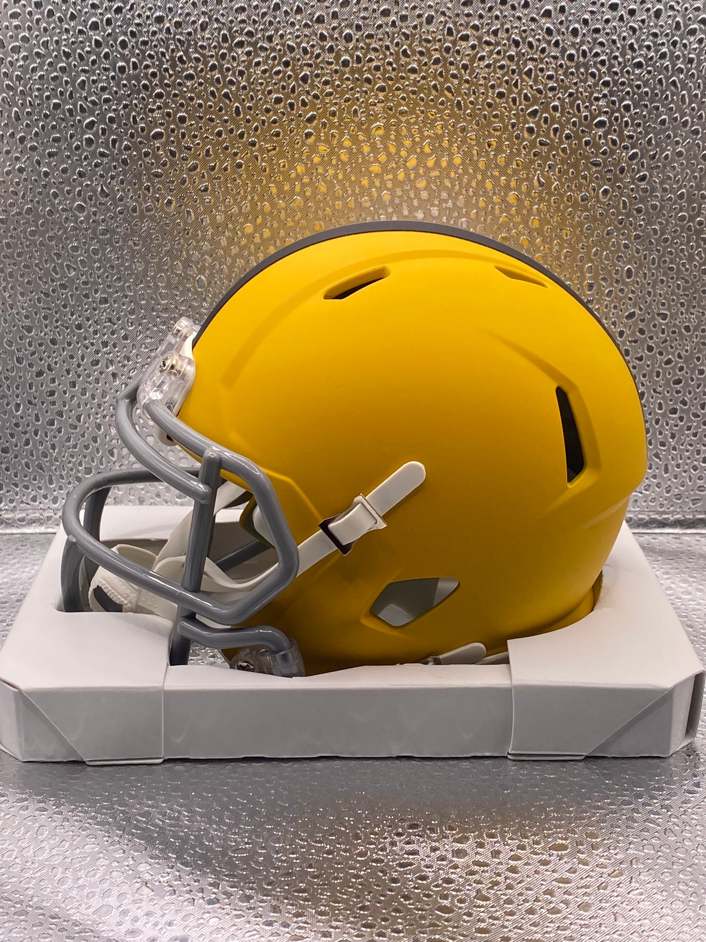 Chris Boswell signed Pittsburgh Steelers Yellow Matte Mini Helmet JSA