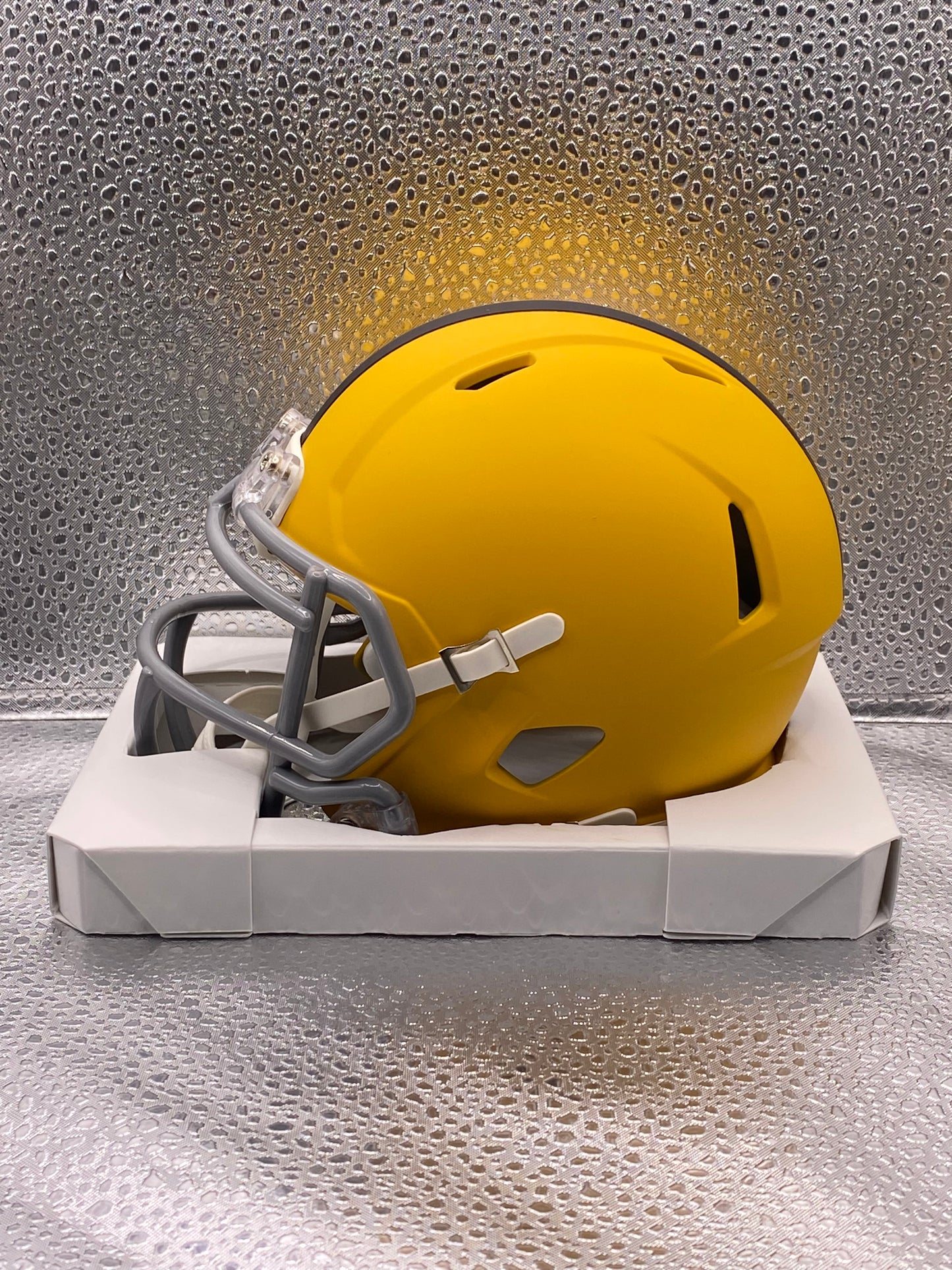 Chris Boswell signed Pittsburgh Steelers Yellow Matte Mini Helmet JSA