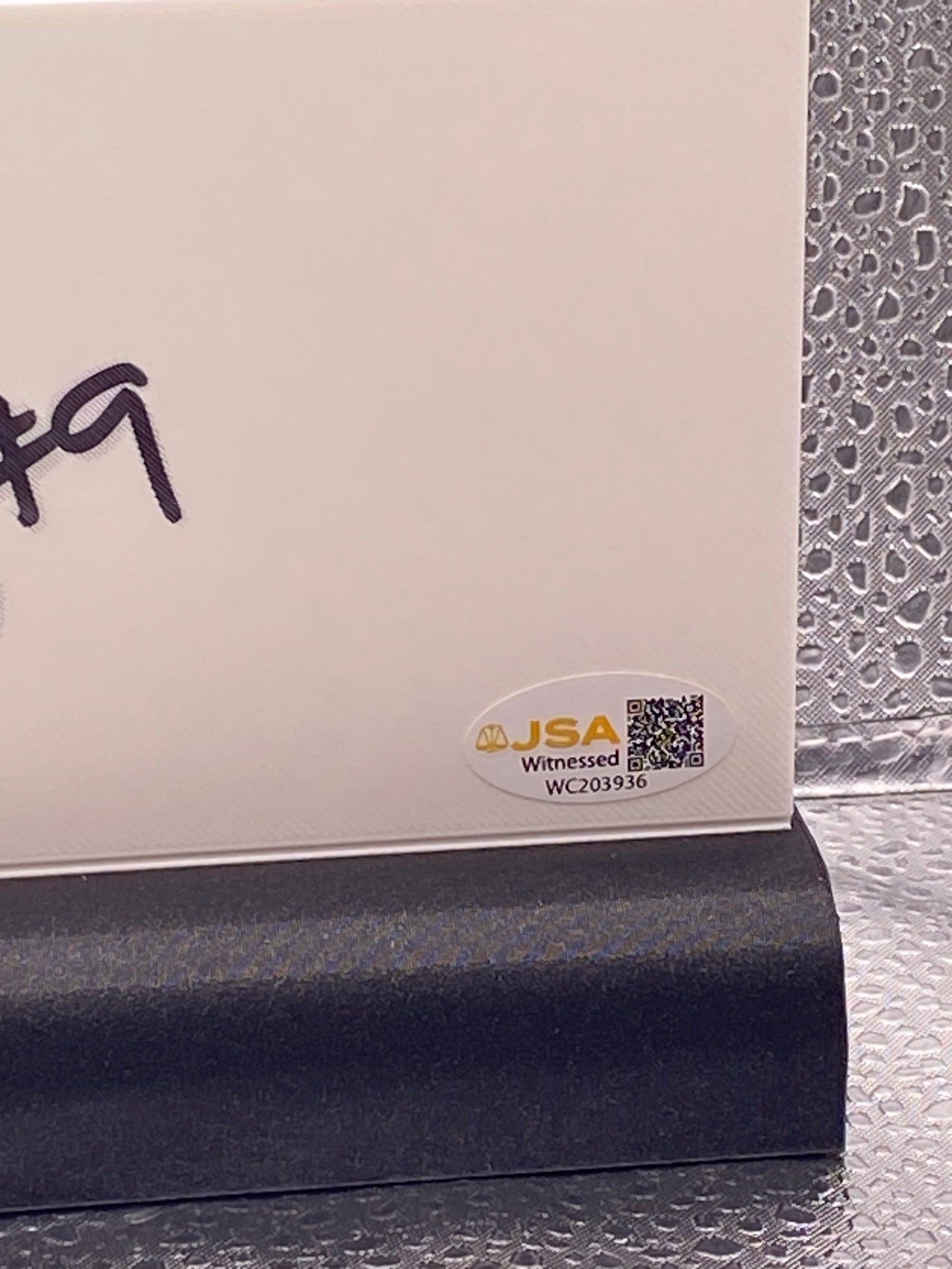 Chris Boswell signed 3D Printed Plaque JSA
