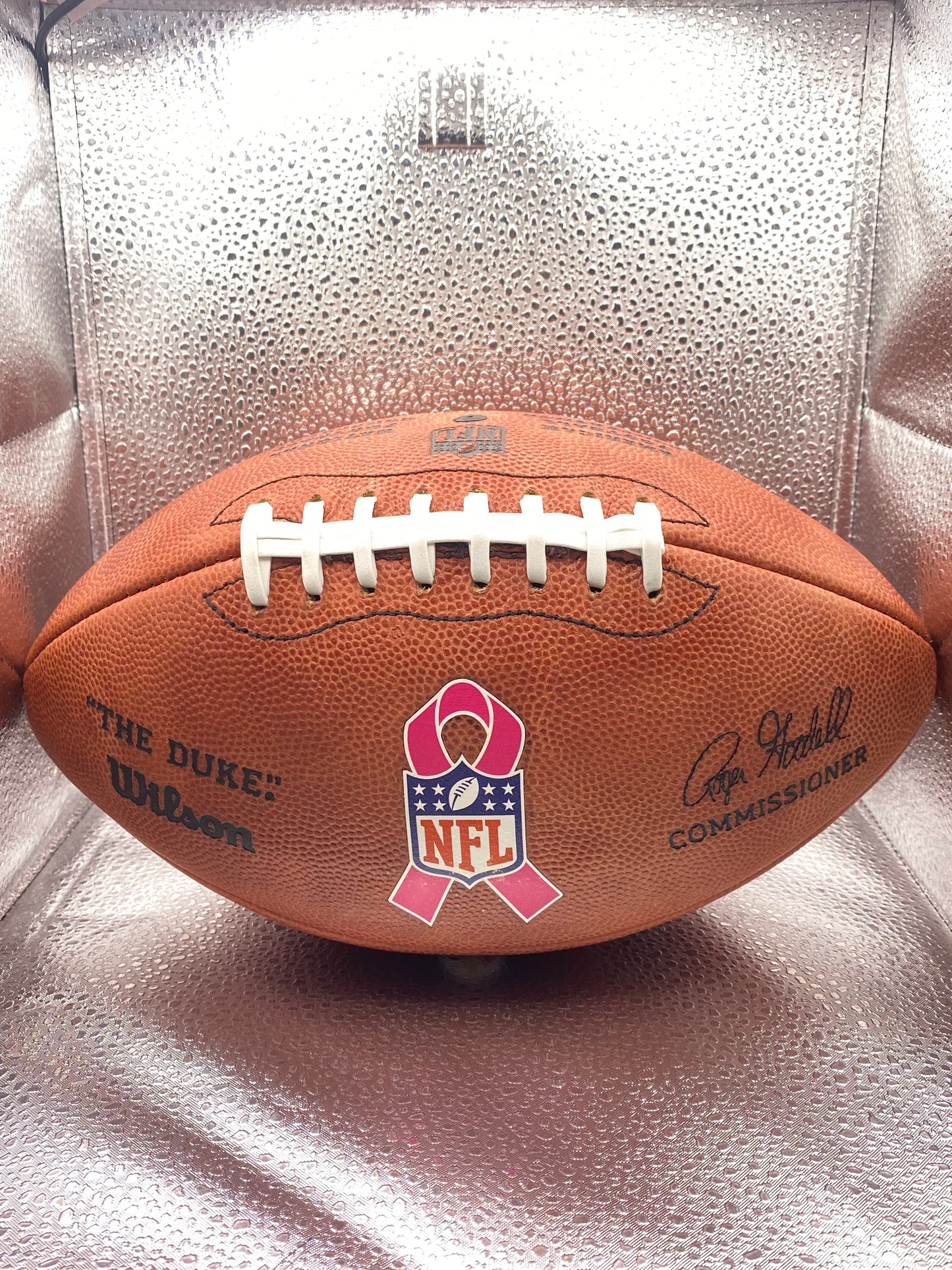 Chris Boswell signed full size football JSA