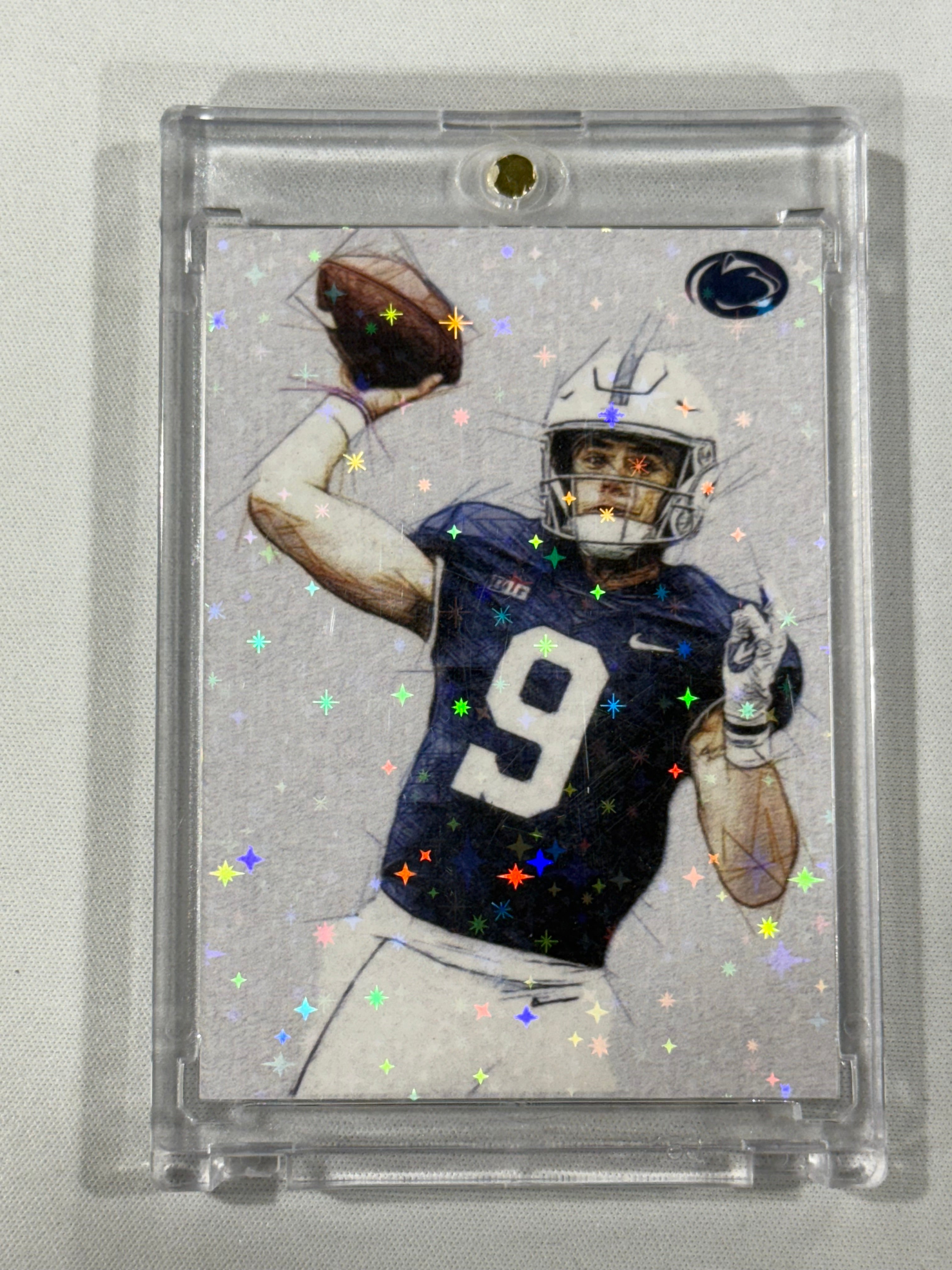 Trace McSorley Signed Custom Card Penn State Hands Back - Clubhouse Cards