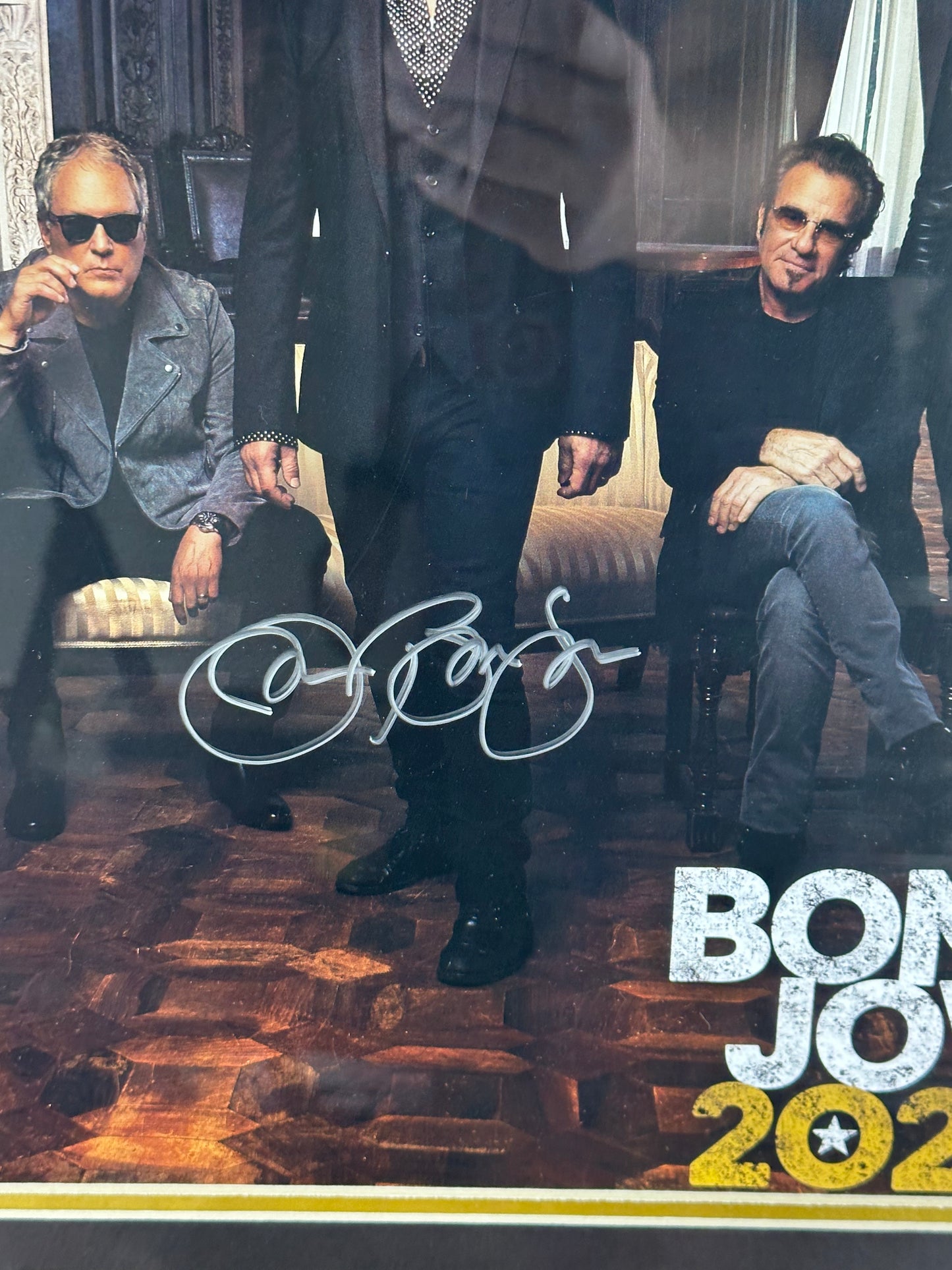 Jon Bon Jovi Autograph Signed Poster Big Beckett Authenticated