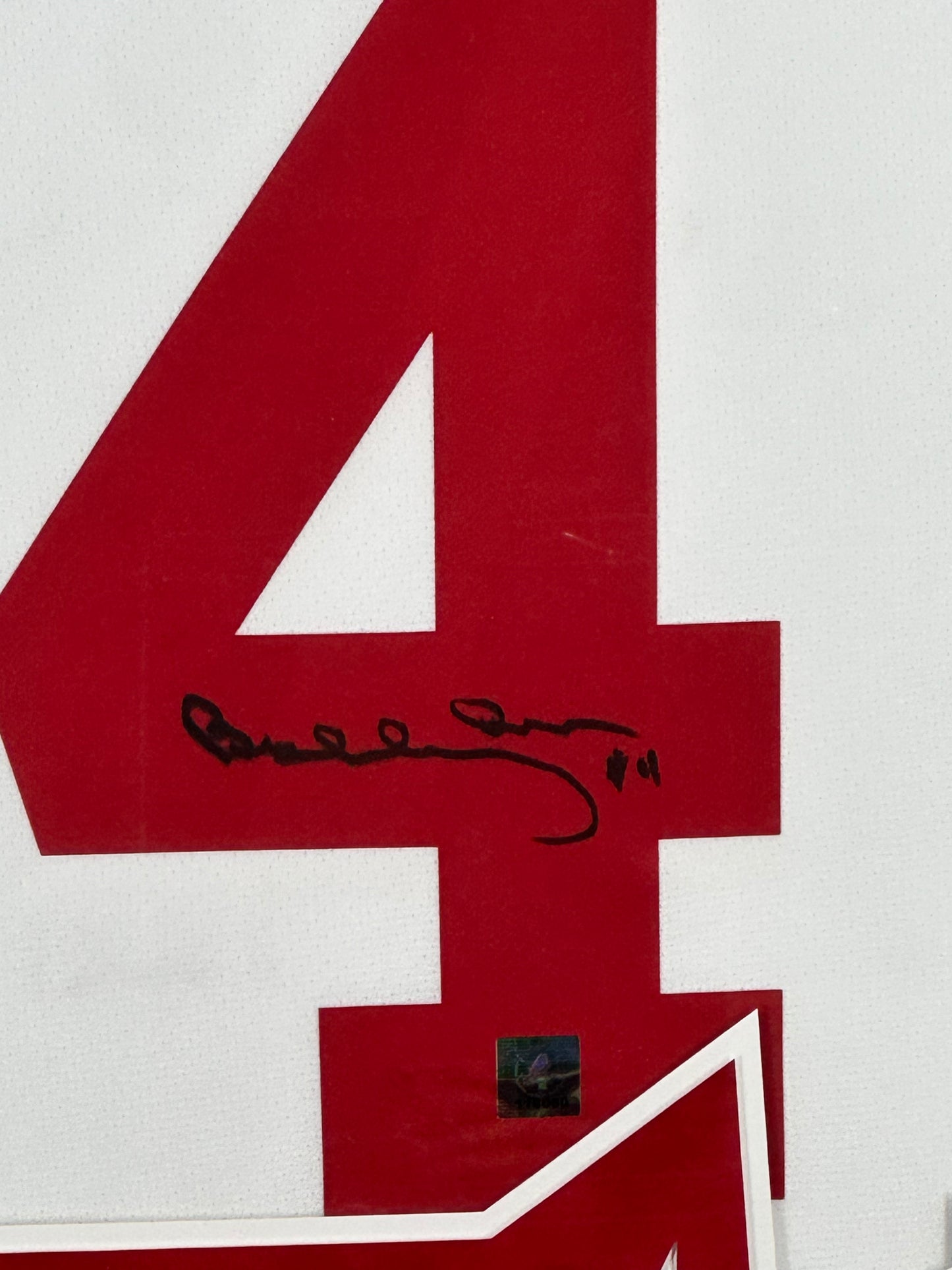 Bobby Orr Signed Framed Jersey Team Canada North Road Marketing