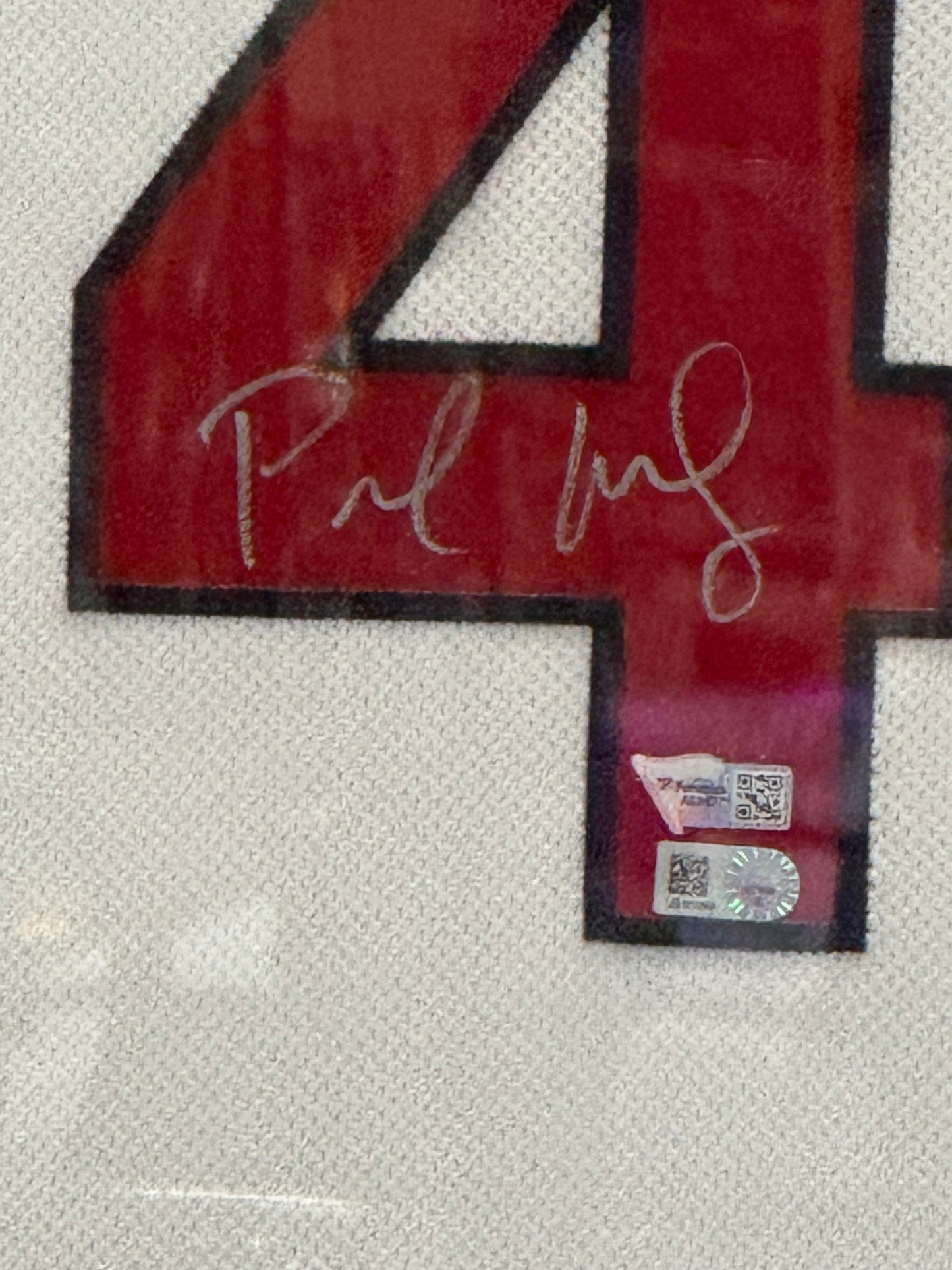 Paul Goldschmidt Signed Framed At Louis Cardinals Jersey Fanatics COA