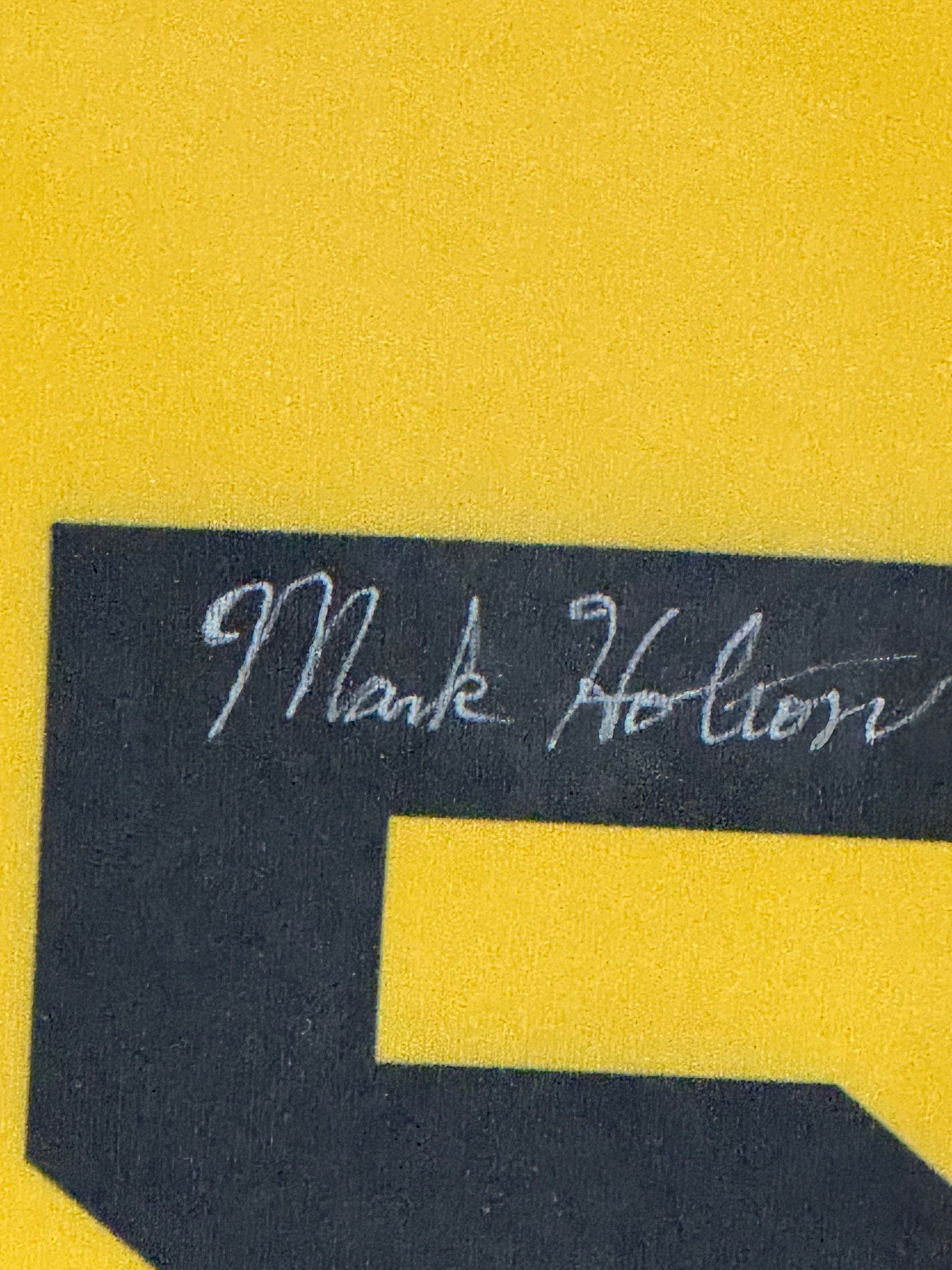 Mark Holton "Chubs" Teen Wolf Hand Signed Autographed BEAVERS #55 JERSEY Framed