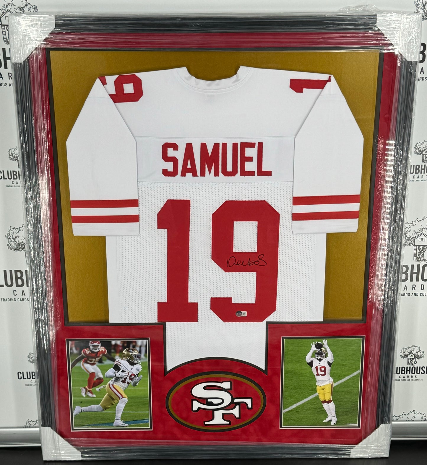 Deebo Samuel Signed Framed Jersey Beckett San Francisco 49ers