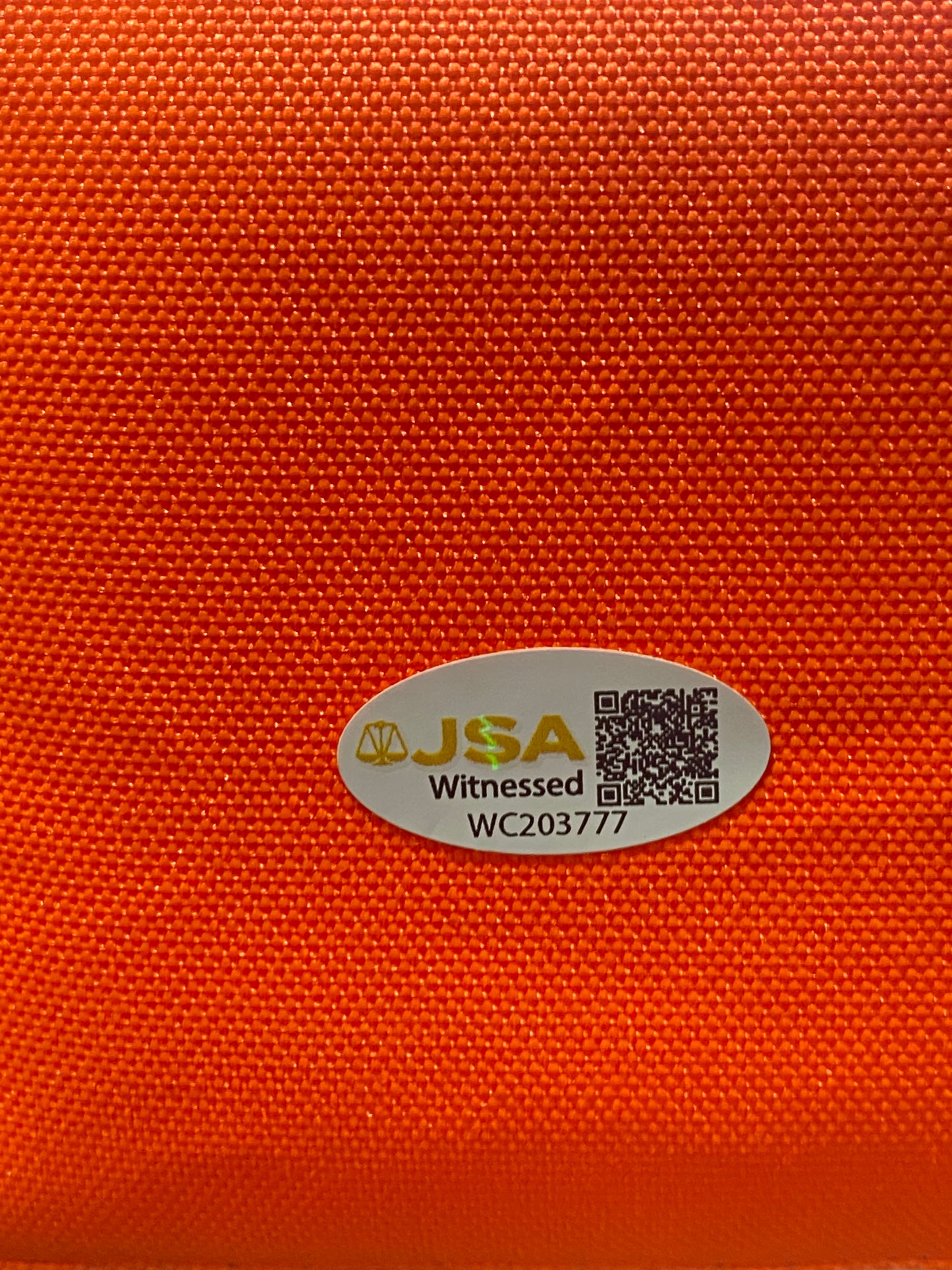 Chris Boswell signed pylon JSA