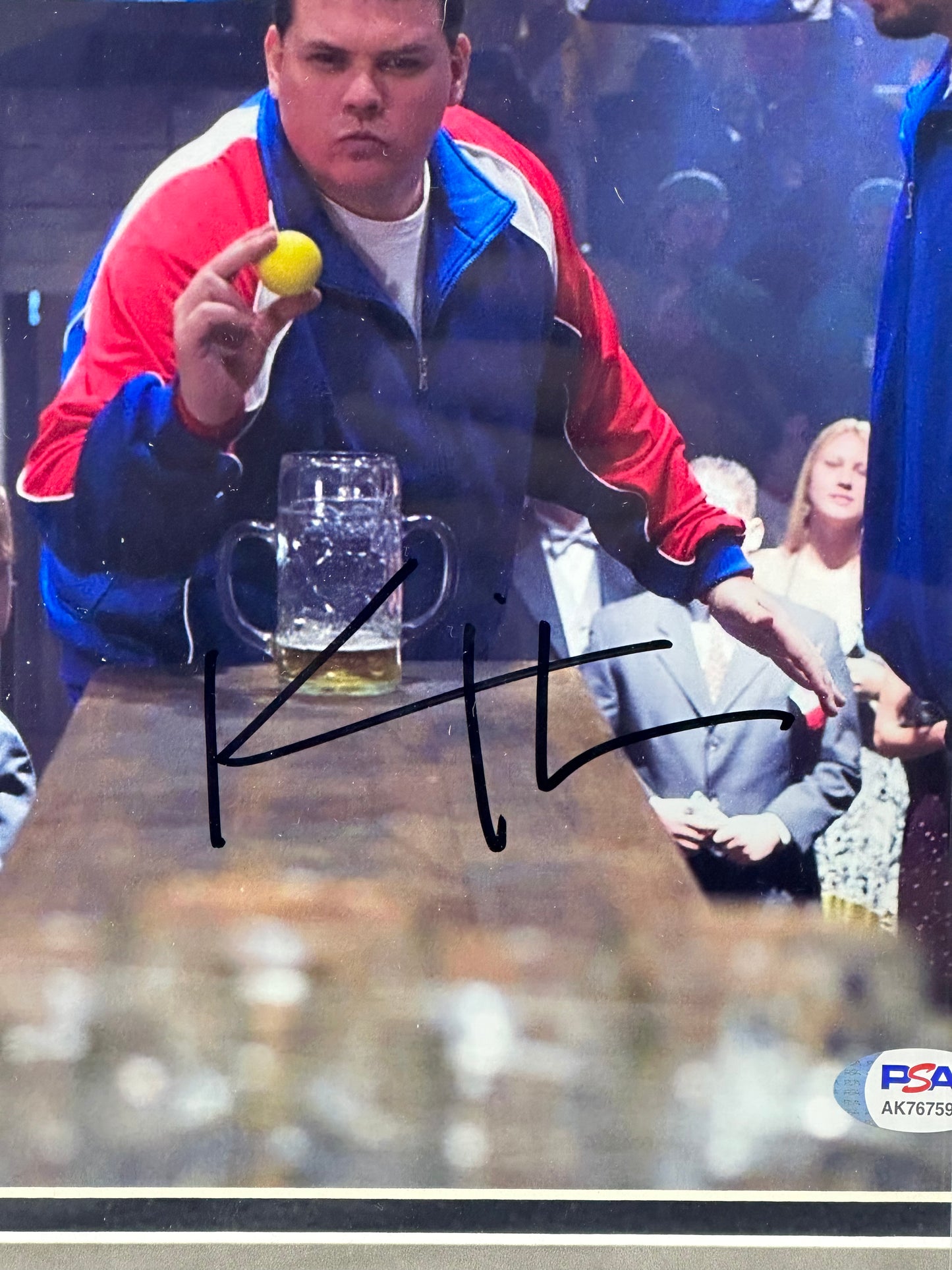 Kevin Heffernan Beerfest Signed Framed 8x10 Photo Psa/Dna