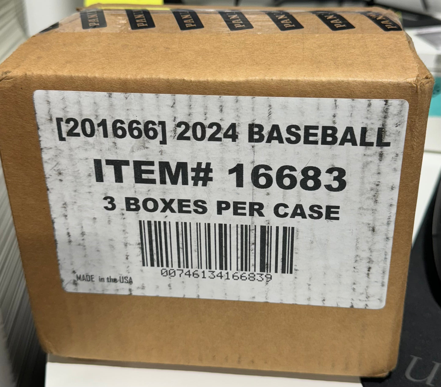 2024 Panini Impeccable Baseball Hobby 3-Box Case
