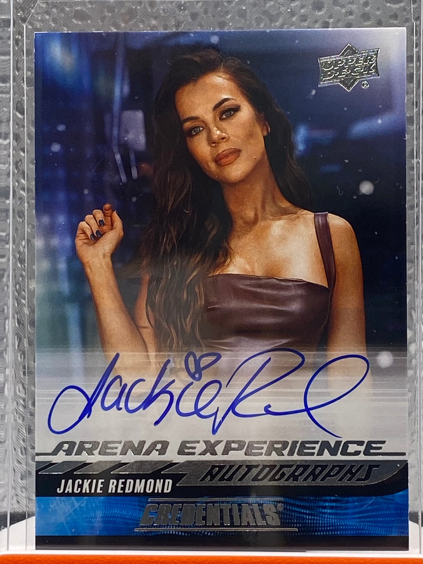 2024-25 UD Credentials - JACKIE REDMOND - Arena Experience - On Card Auto