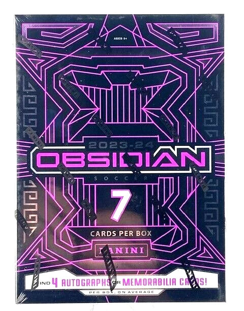 2023-24 PANINI OBSIDIAN SOCCER FACTORY SEALED HOBBY BOX