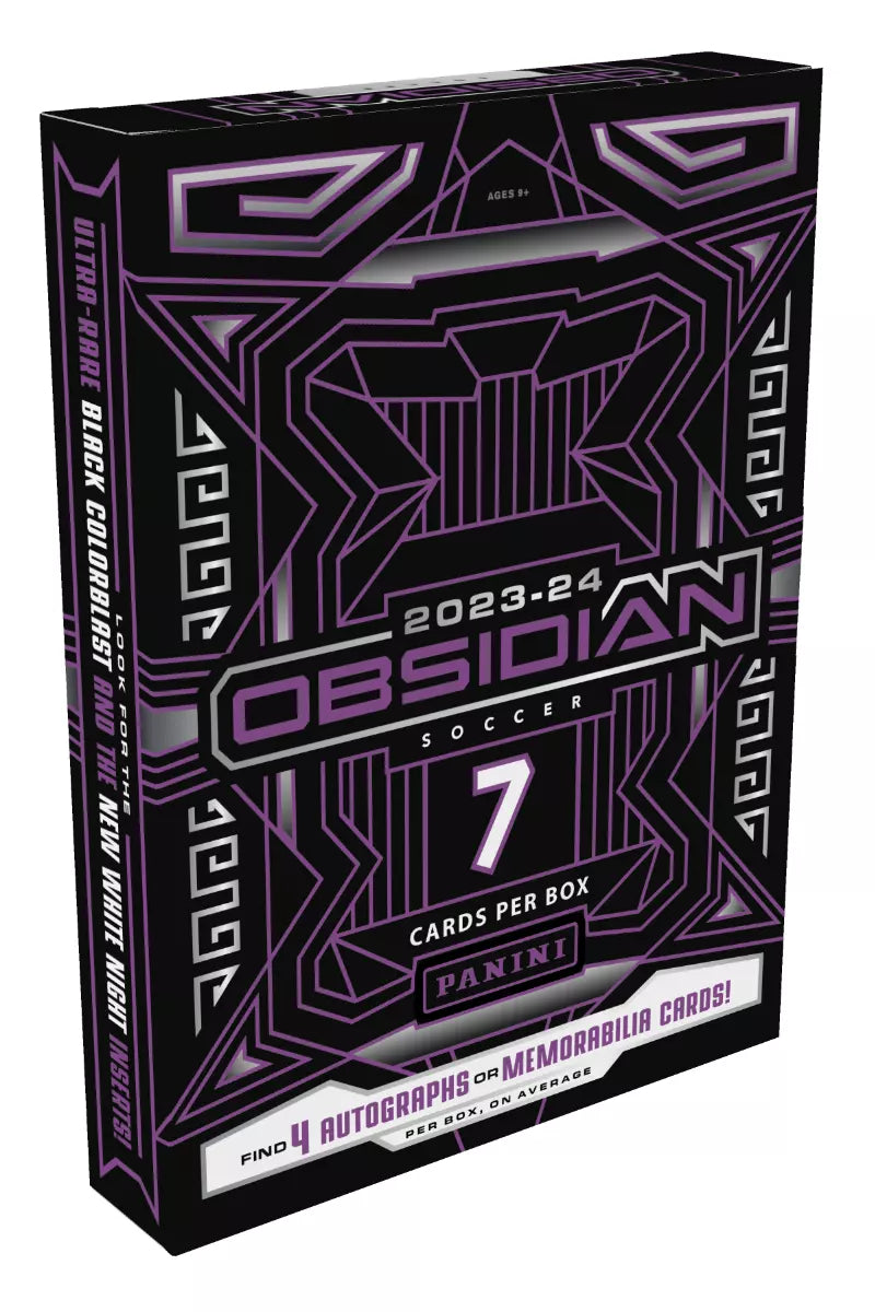 2023-24 Panini Obsidian Soccer Factory Sealed Hobby Box