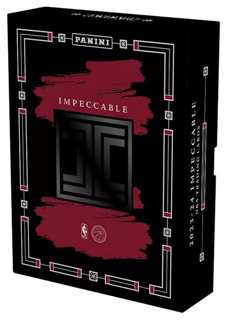 2023 24 Panini Impeccable Basketball 3 BOX HOBBY BOX CASE Factory Sealed