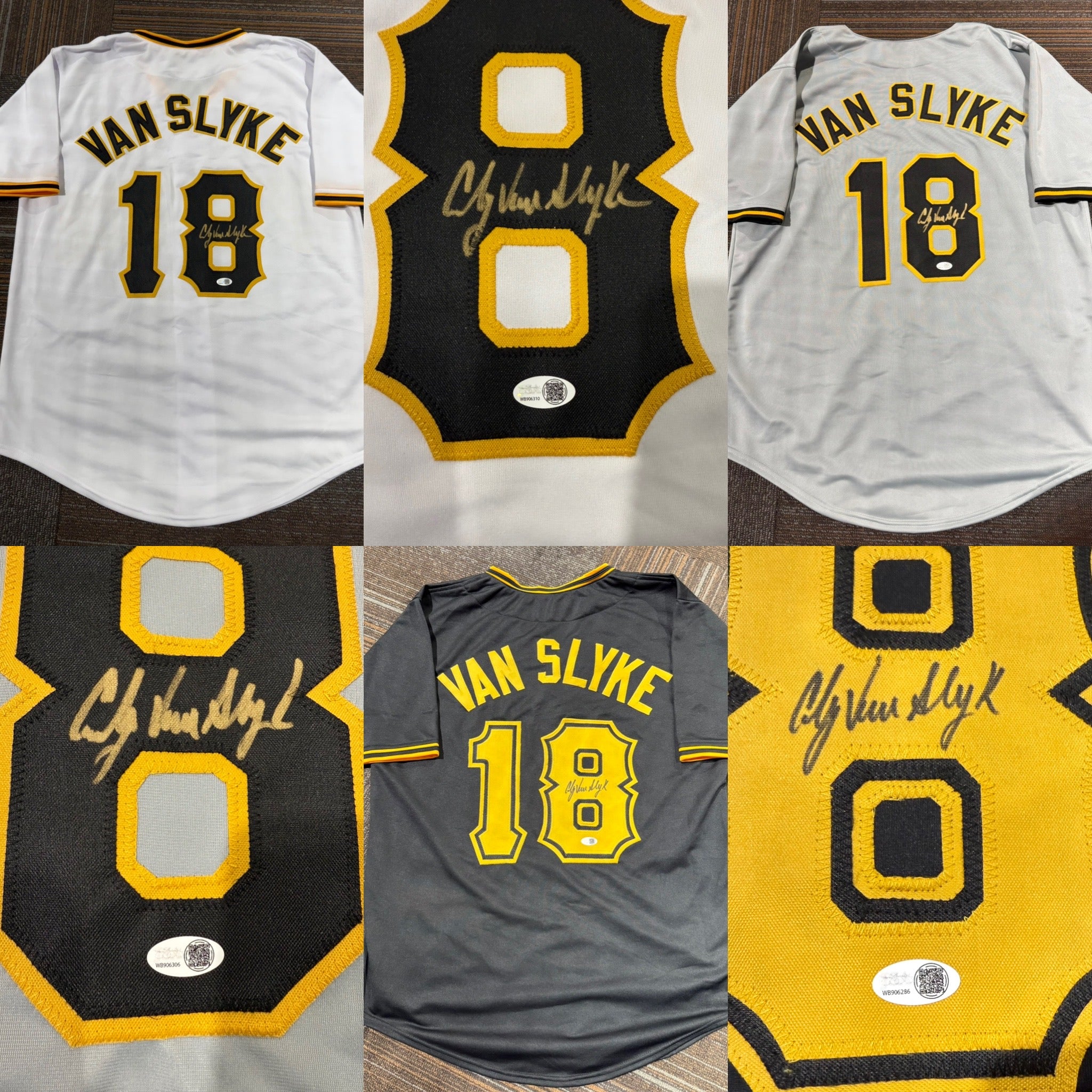 Andy Van Slyke Autographed Collection – Clubhouse Cards