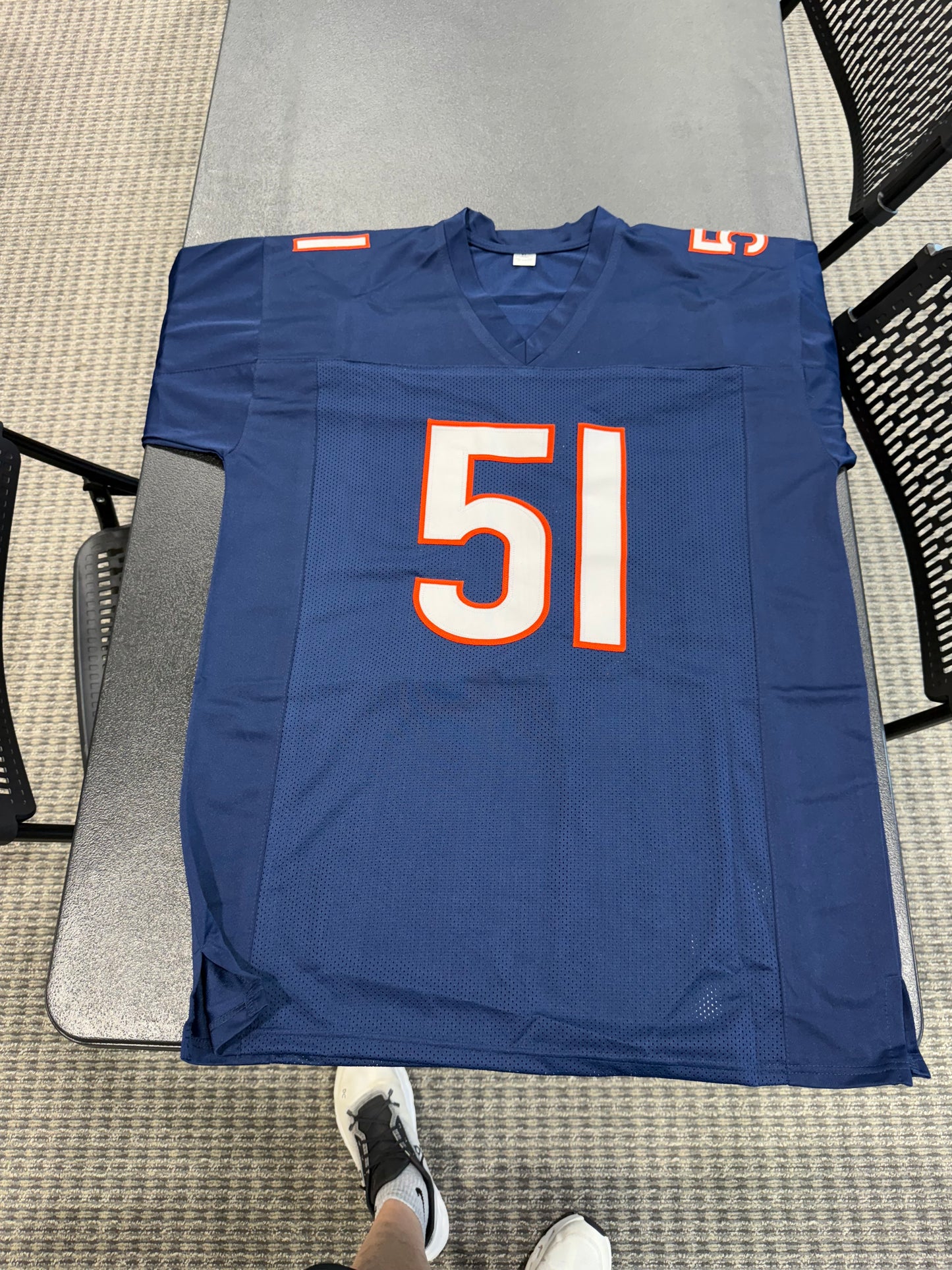 Dick Butkus Signed Chicago Bears Jersey Beckett Size XL
