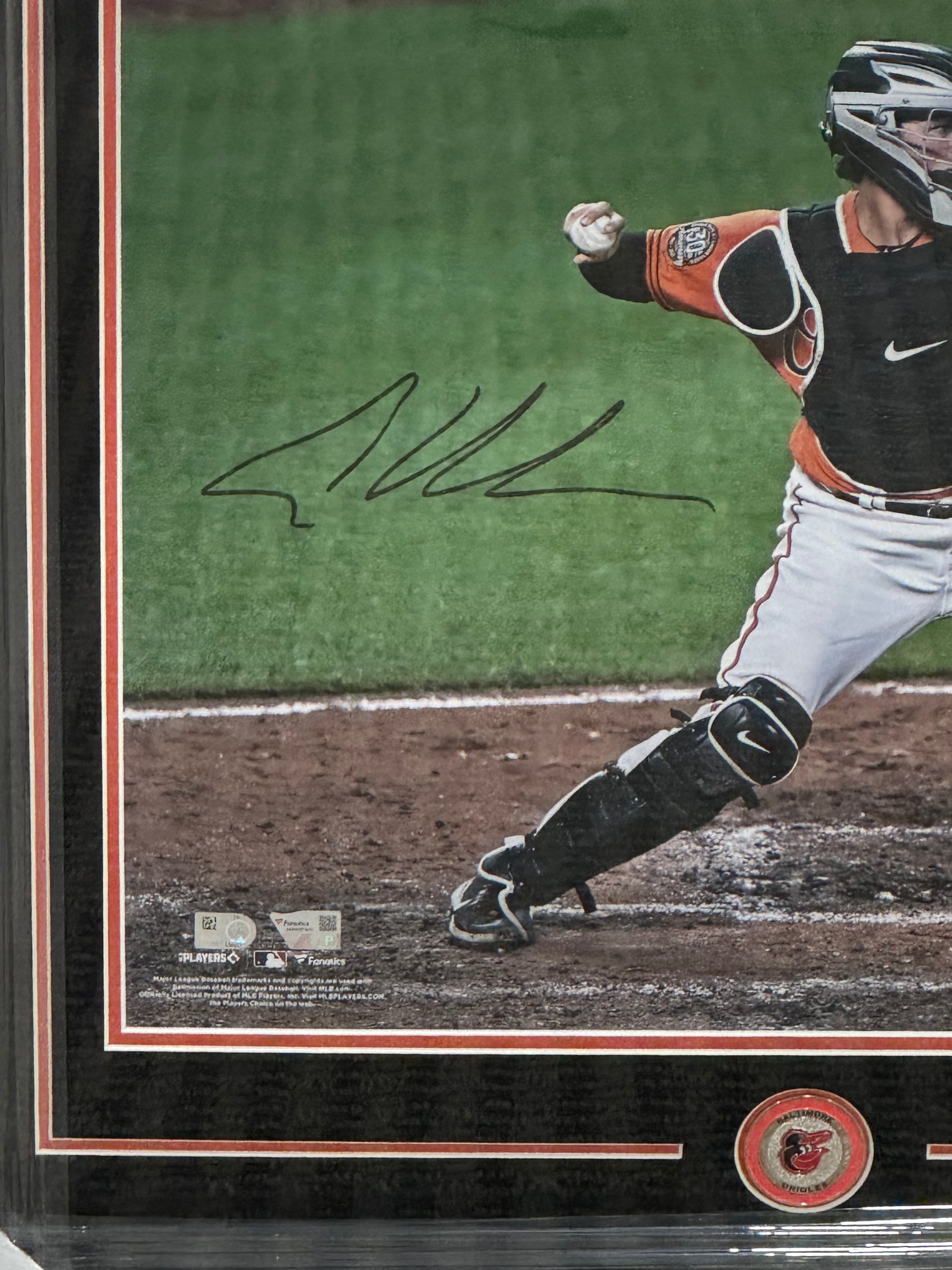 Adley Rutschman Signed Framed 16x20 Baltimore Orioles Photo Fanatics