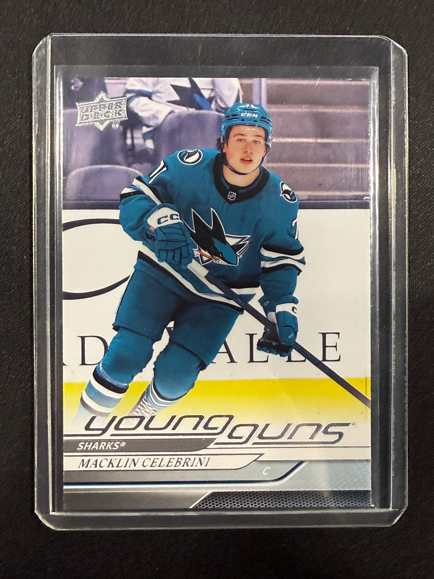 2024-25 Upper Deck Series 2 Macklin Celebrini Young Guns #451 San Jose Sharks