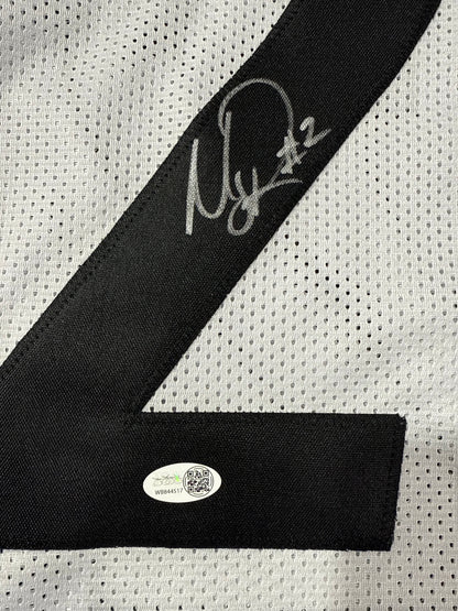 Mason Rudolph Signed Pittsburgh Steelers Custom Jersey Jsa White