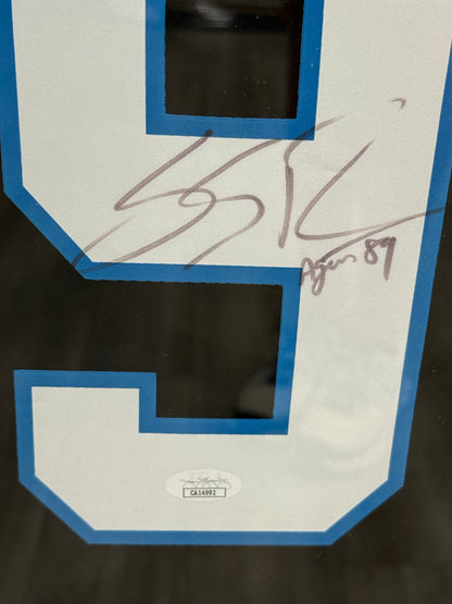 Steve Smith Sr Signed Carolina Panthers Jersey With "Agent 89" Inscription JSA