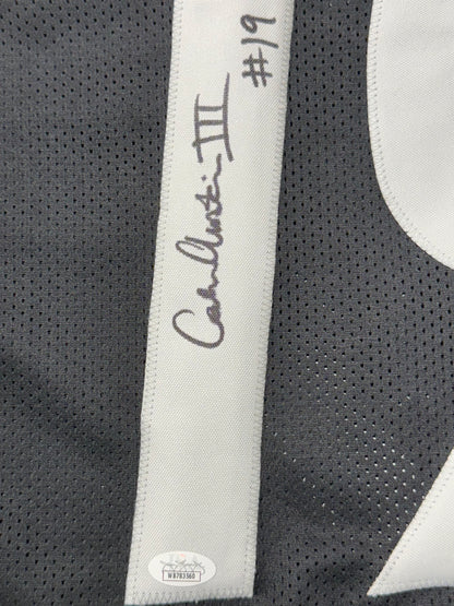 Calvin Austin III #19 Signed Jersey Pittsburgh Steelers JSA Long Version