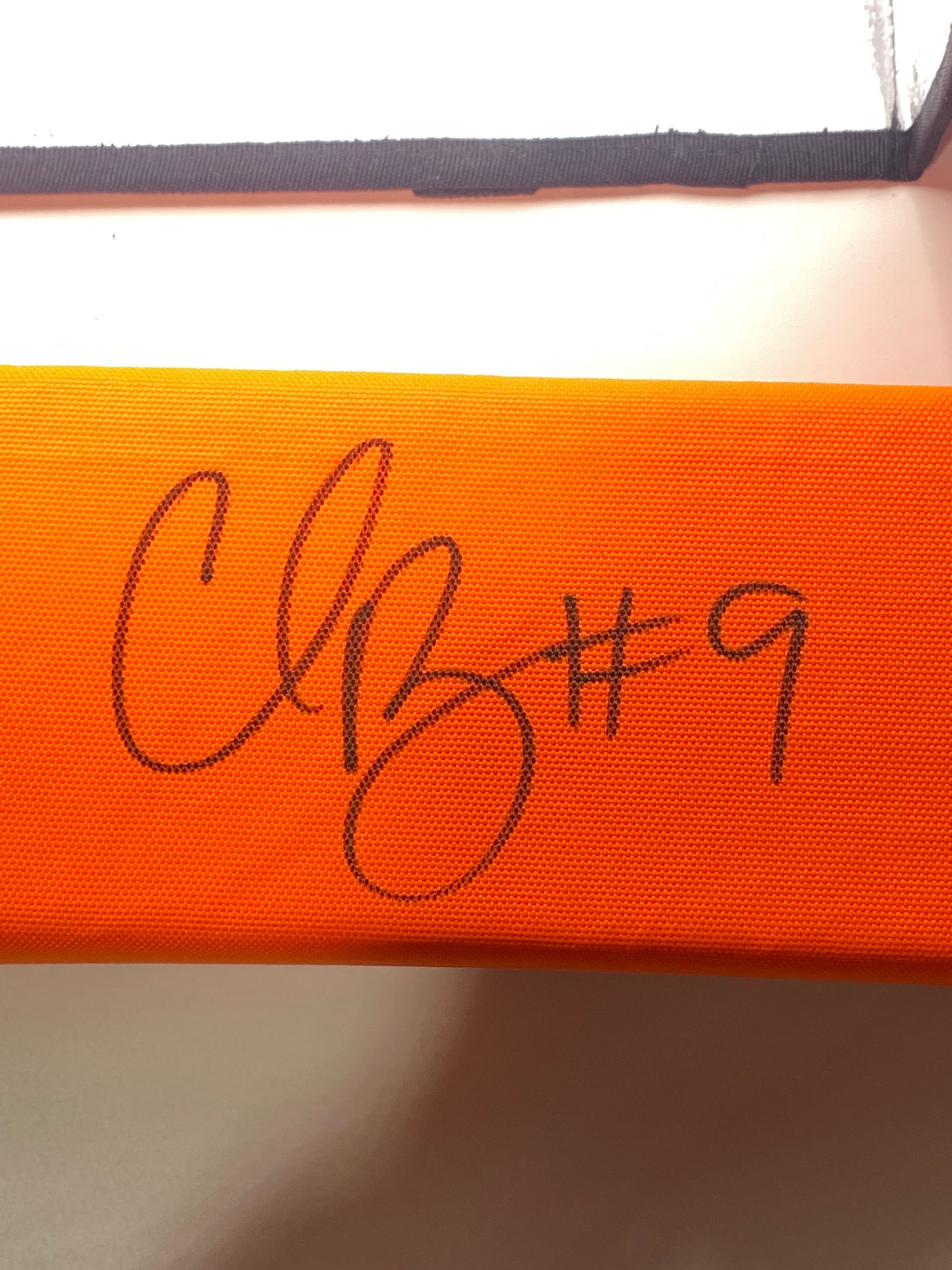 Chris Boswell signed pylon JSA