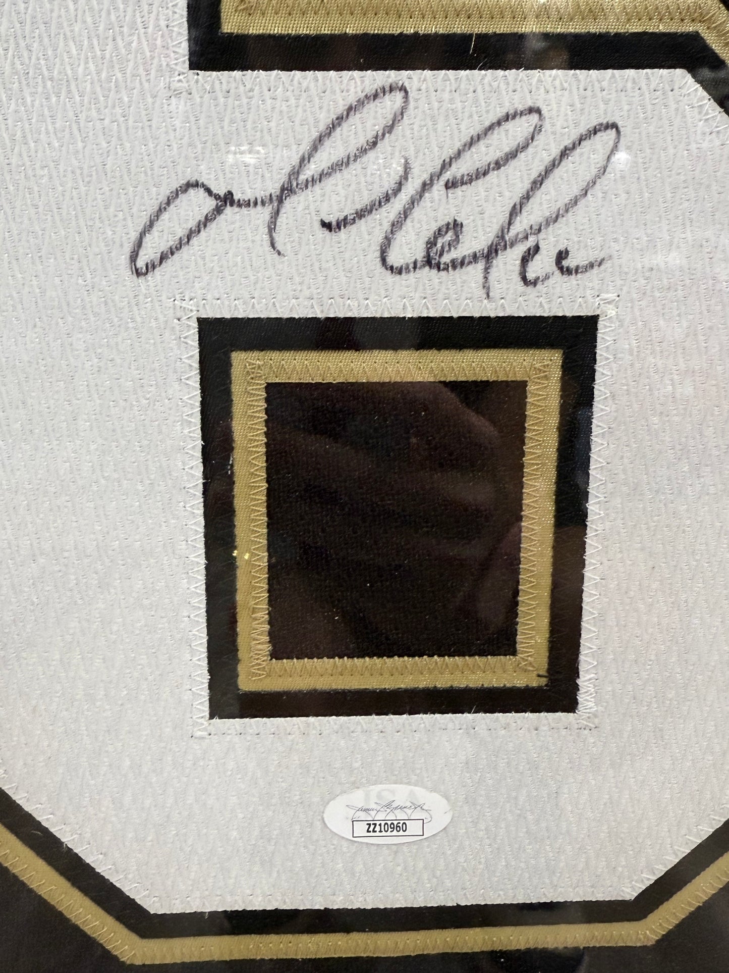 Mario Lemieux Signed Autographed Jersey Framed Pittsburgh Penguins JSA