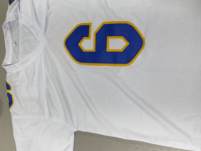 Mason Heintschel Signed White Custom Pitt Panthers Jersery JSA Size L