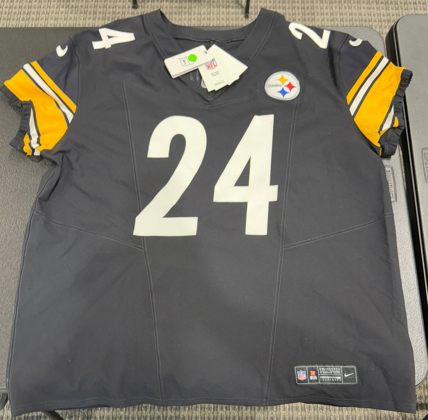 Joey Porter Jr Pittsburgh Steelers Signed Pro Style Licensed Jersey JSA