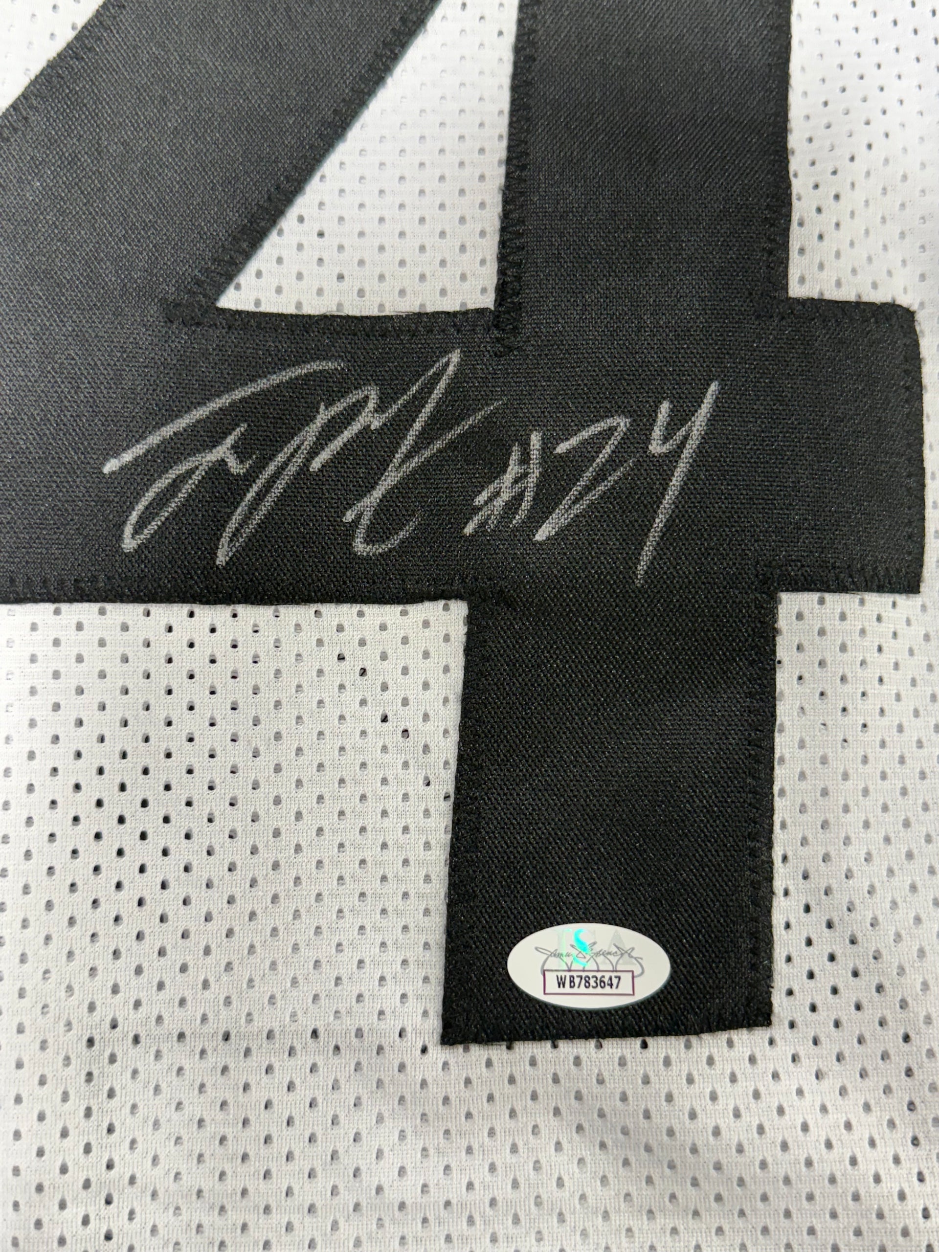 Joey Porter Jr. Signed Custom Pittsburgh Steelers Jersey JSA White
