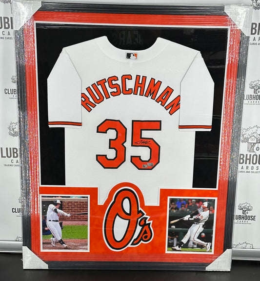 Adley Rutschman Signed Framed Baltimore Orioles Authentic Jersey Fanatics