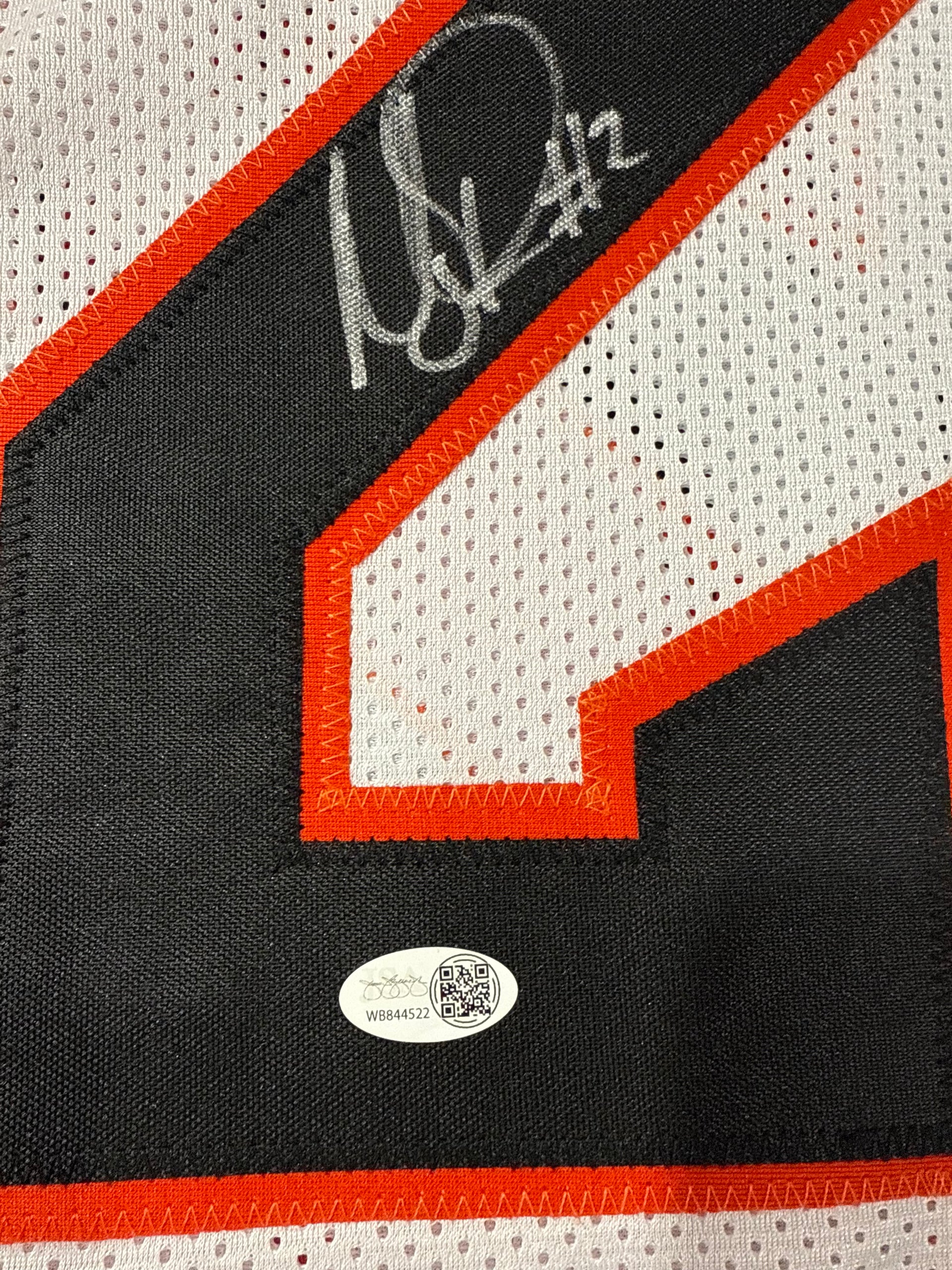 Mason Rudolph Signed Oklahoma State Cowboys Custom Jersey Jsa White