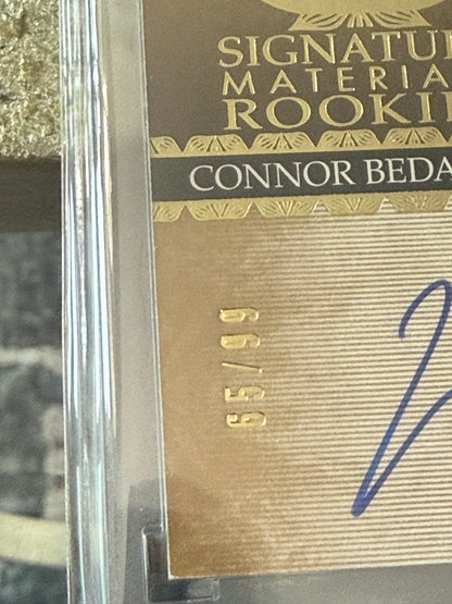 2023-24 UD The Cup Signature Materials Connor Bedard RC Auto /99 Chicago