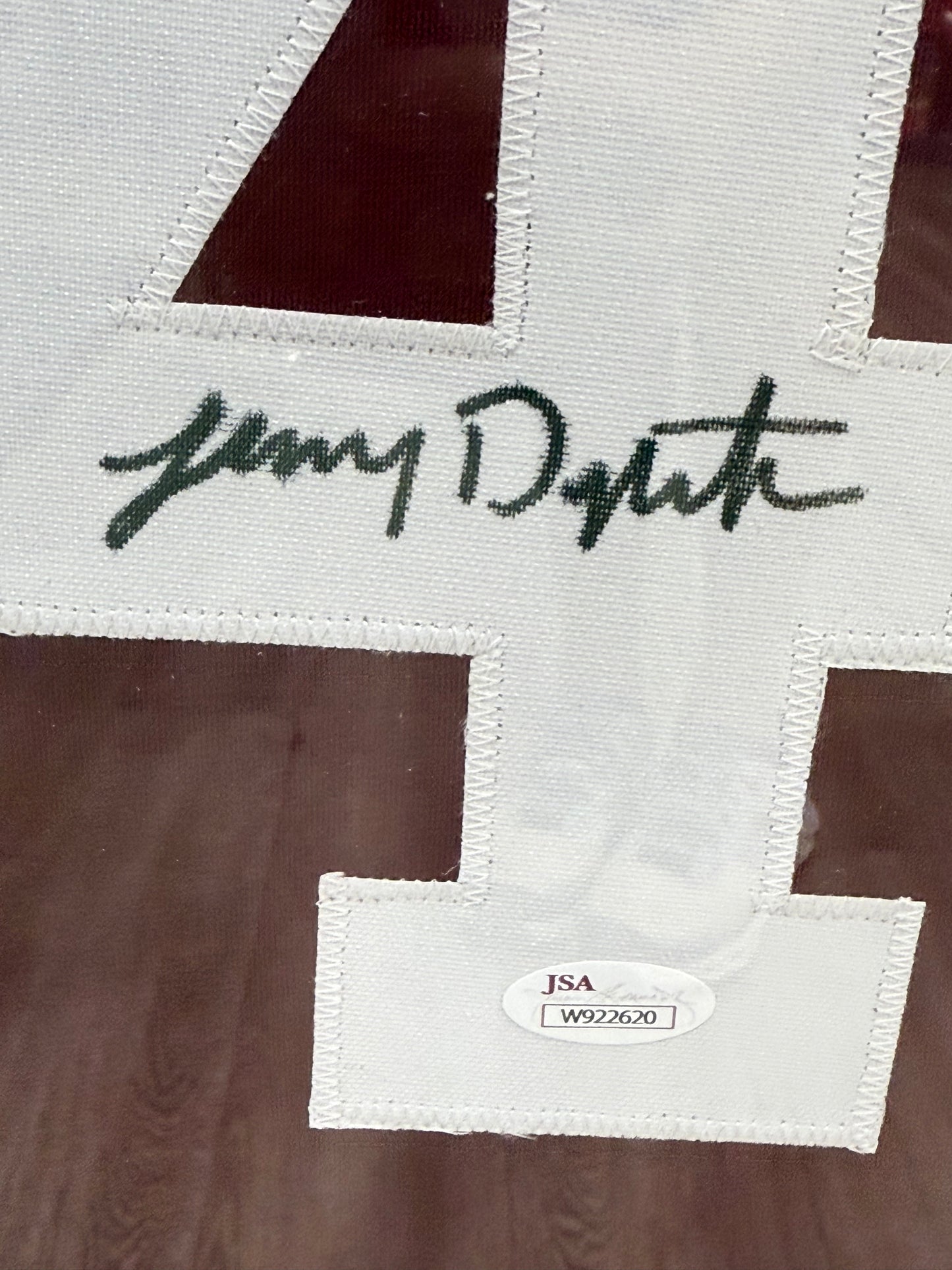 Lenny Dykstra Signed Framed Jersey Philadelphia Phillies JSA
