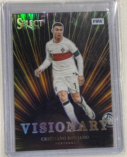 2023-24 Panini Select FIFA Cristiano Ronaldo #7 Visionary SP