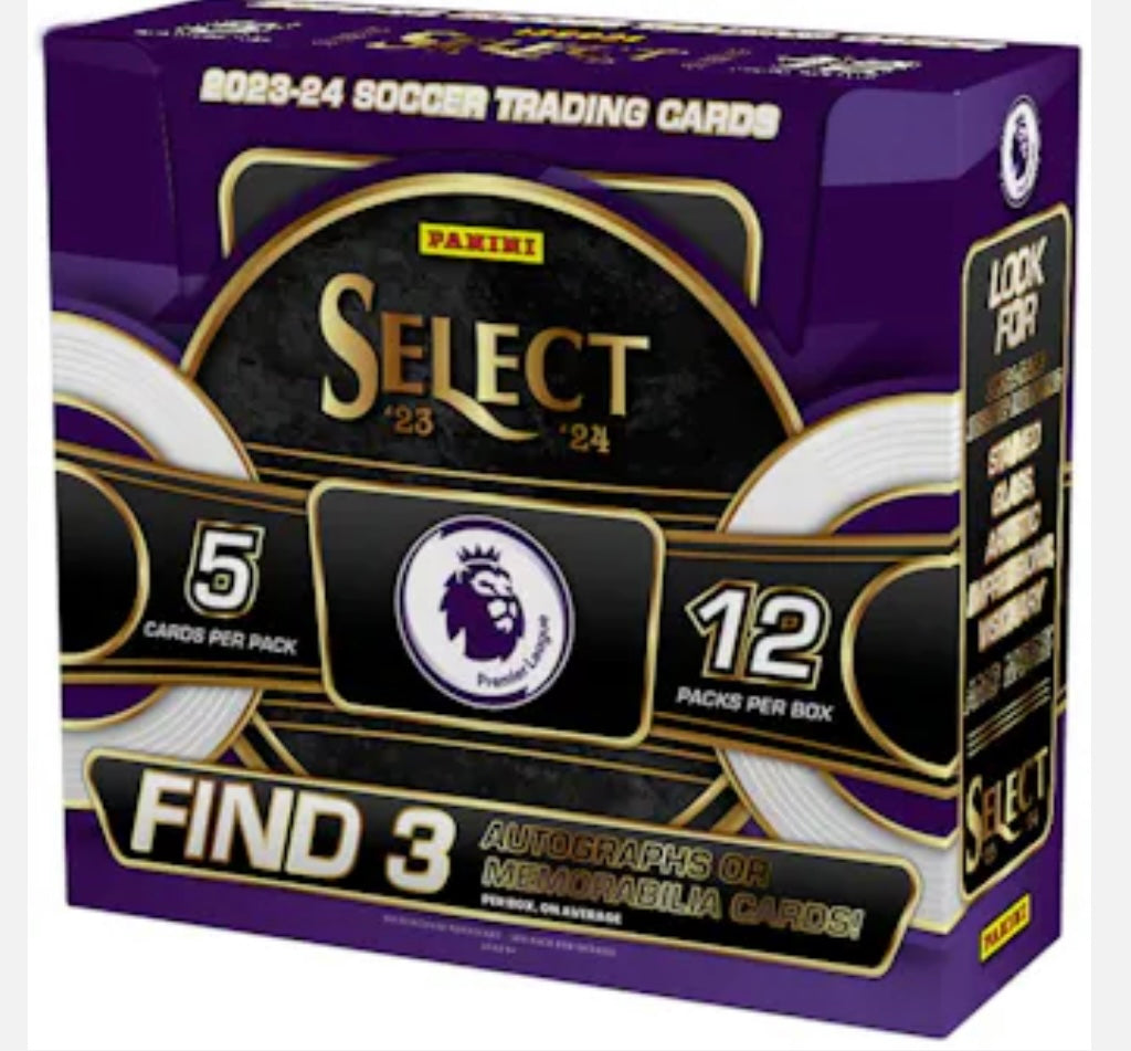 2023-24 Panini Select Premier League EPL Soccer Hobby Box