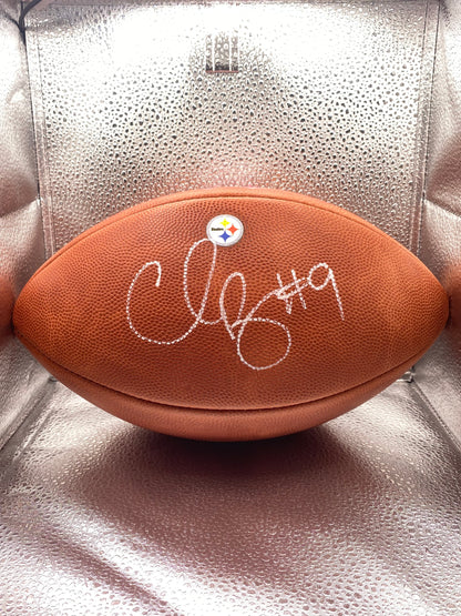 Chris Boswell signed full size football JSA