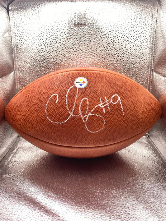 Chris Boswell signed full size football JSA