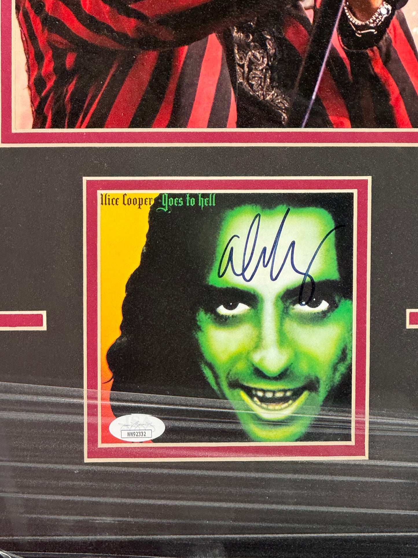 ALICE COOPER Goes To Hell Signed Framed CD JSA