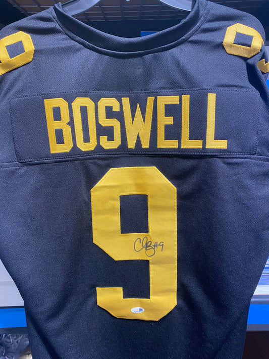 Chris Boswell signed Pittsburgh Steelers Custom Jersey Size Large JSA Authenticated Color Rush