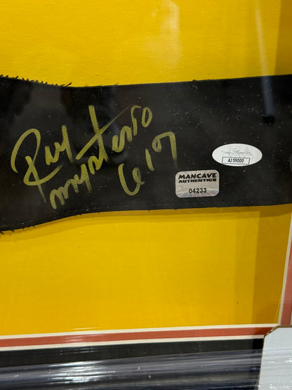 Rey Mysterio signed Toy Belt Framed WWE JSA