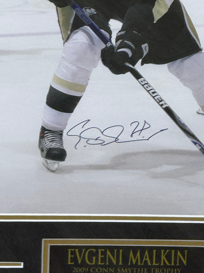 Evgeni Malkin Signed 16x20 Photo Pittsburgh Penguins Frameworth